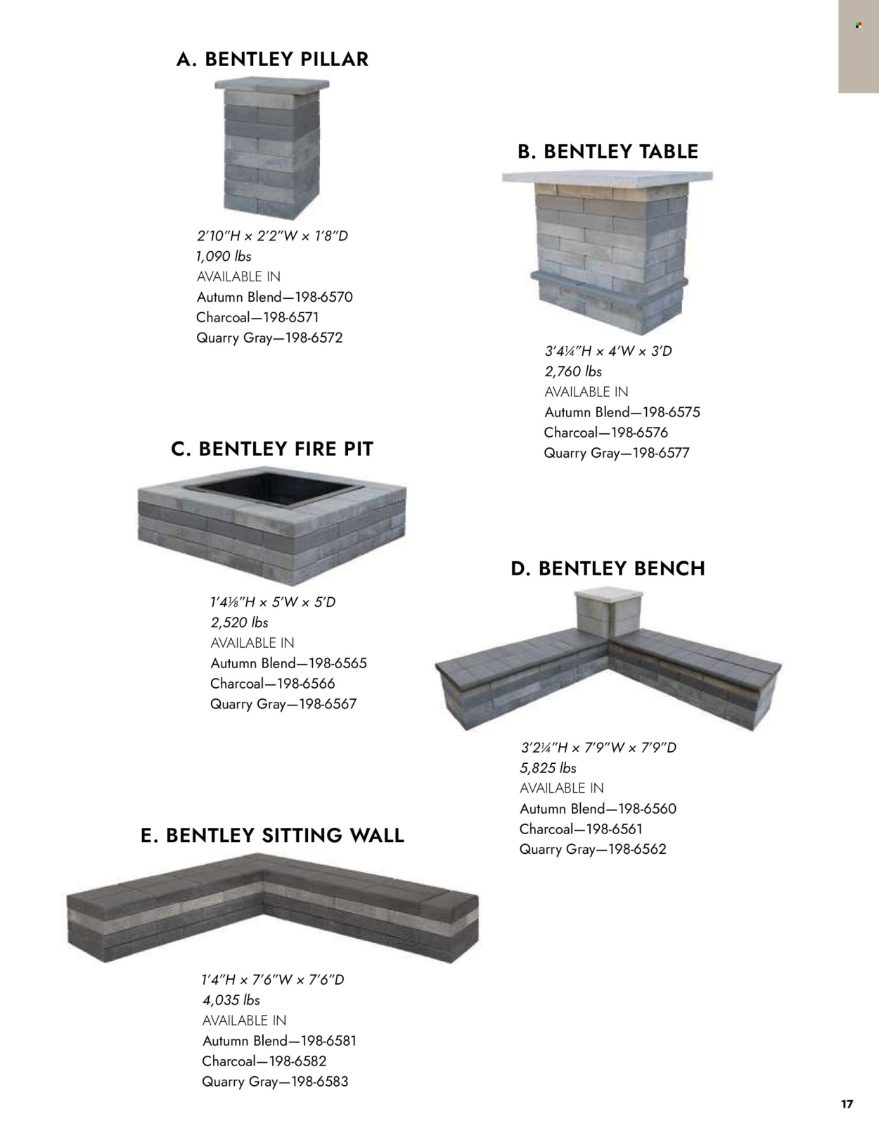 Menards - Outdoor Living Block Projects & Bundles Catalog - Page 17