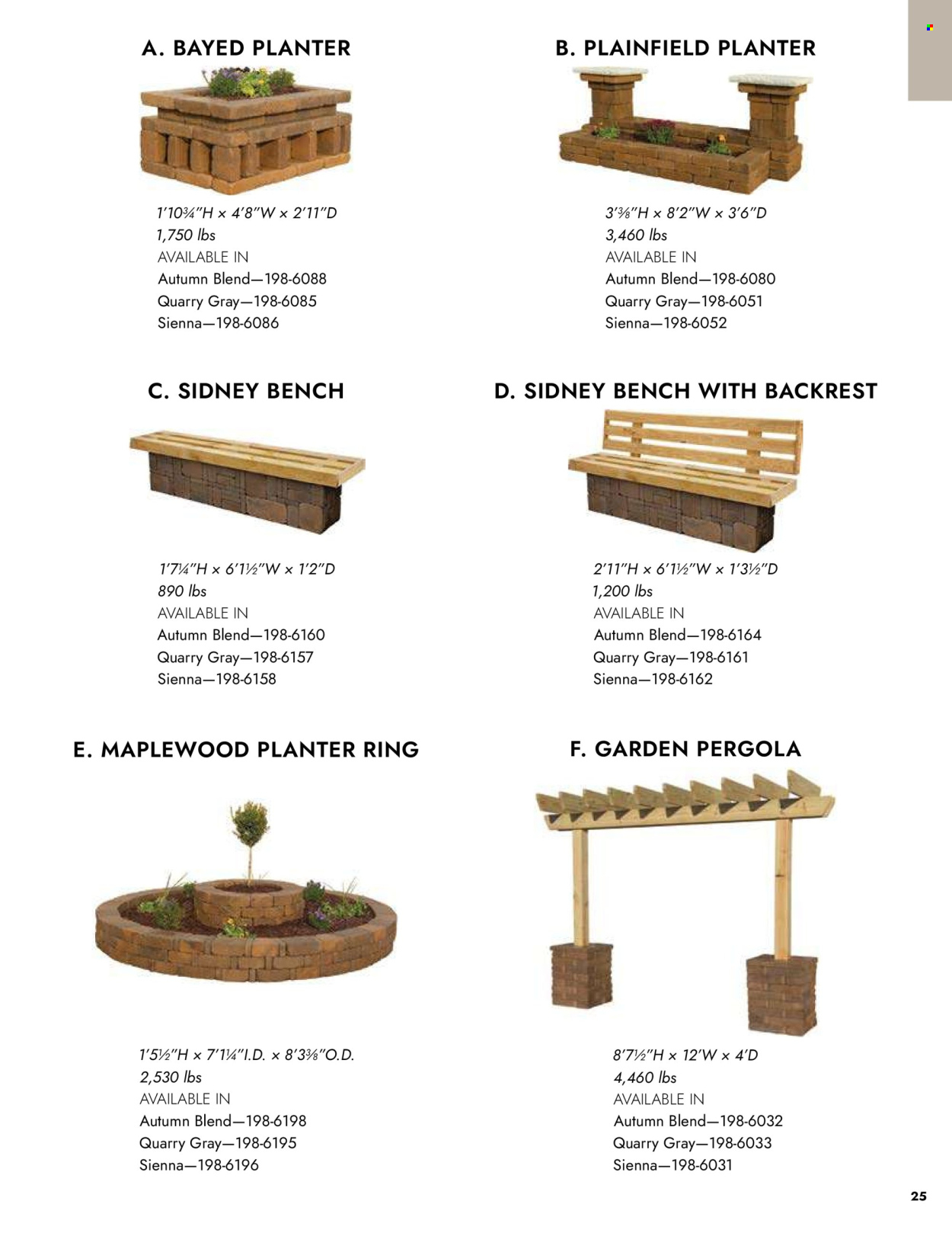 Menards - Outdoor Living Block Projects & Bundles Catalog - Page 25