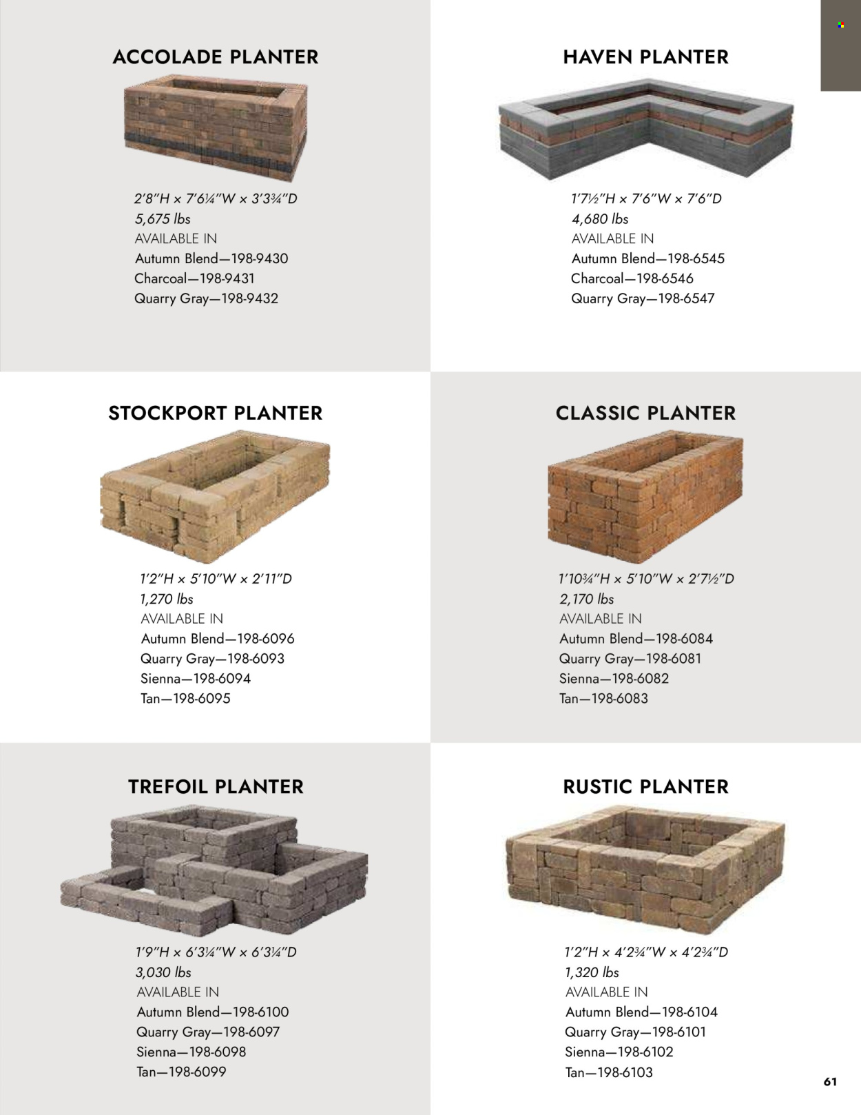 Menards - Outdoor Living Block Projects & Bundles Catalog - Page 61