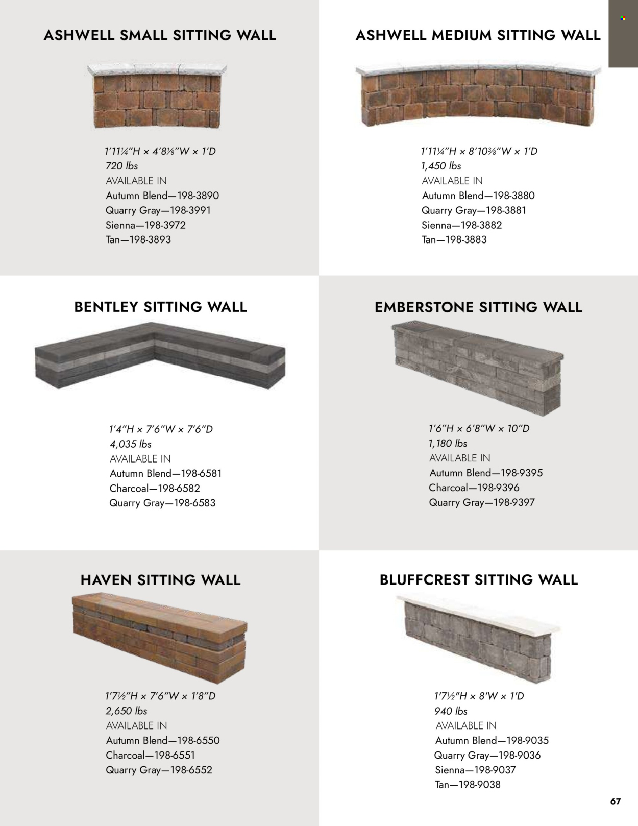 Menards - Outdoor Living Block Projects & Bundles Catalog - Page 67