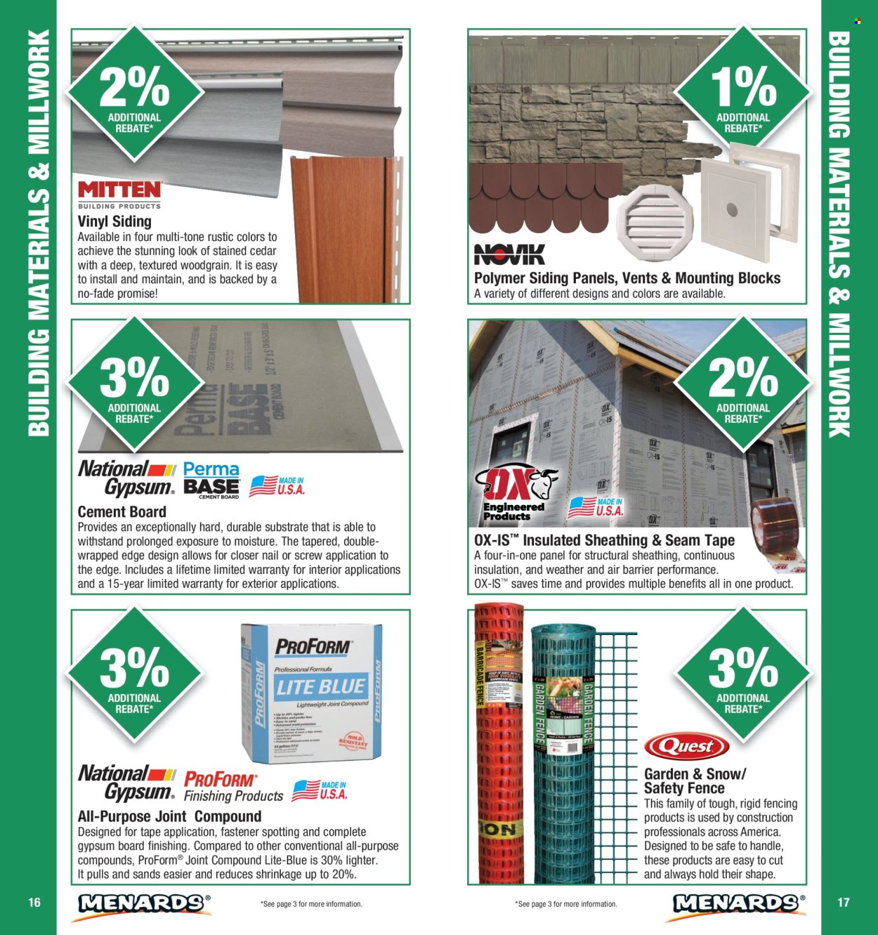 Menards Contractor Card 2026 Rebate Program - Page 9