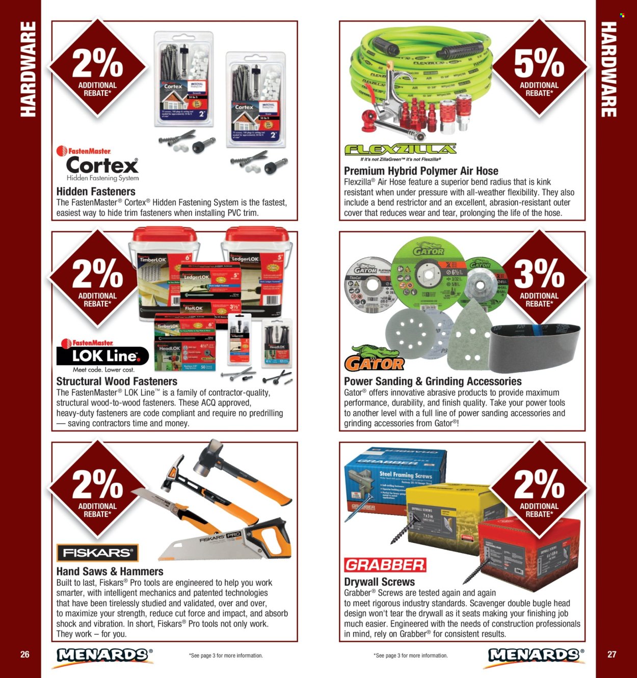 Menards Contractor Card 2026 Rebate Program - Page 14