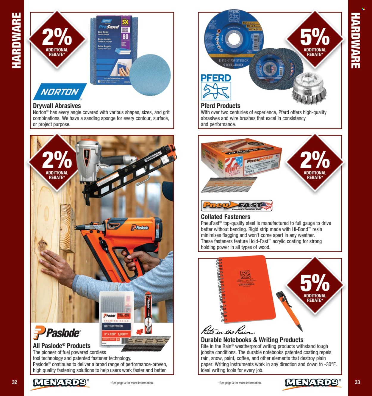 Menards Contractor Card 2026 Rebate Program - Page 17