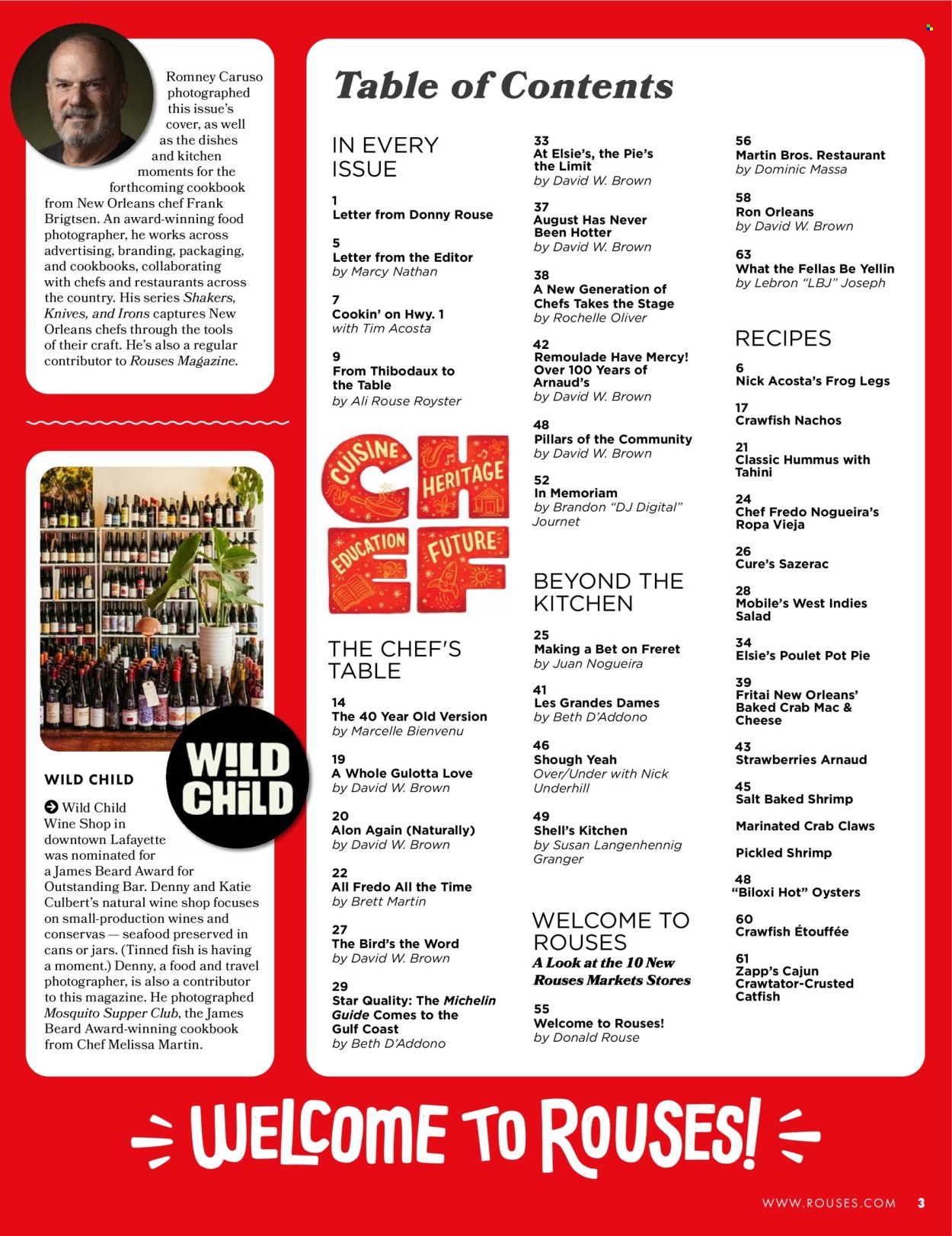 Rouses Magazine: The Chefs Issue - Spring 2026 - Page 5