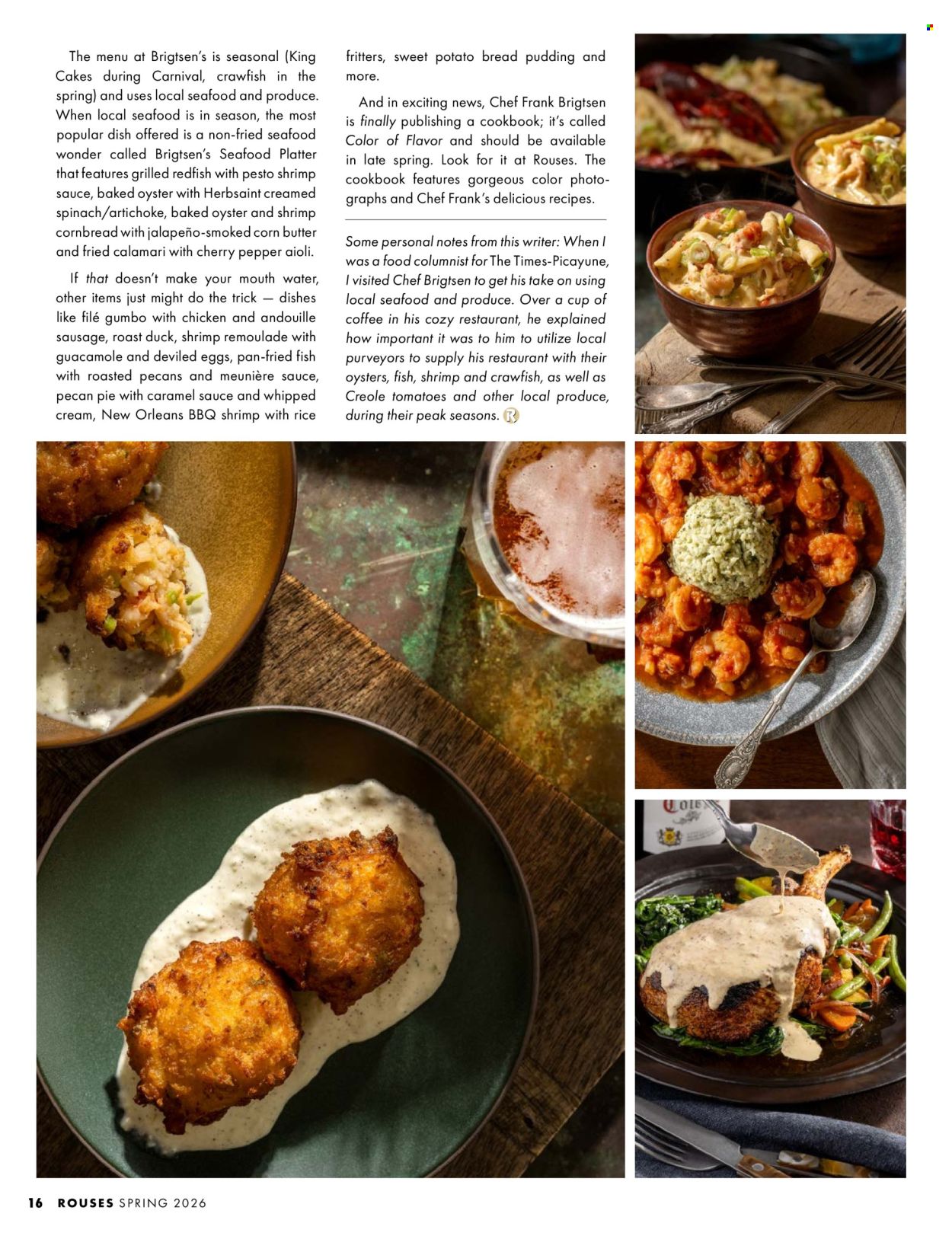Rouses Magazine: The Chefs Issue - Spring 2026 - Page 18
