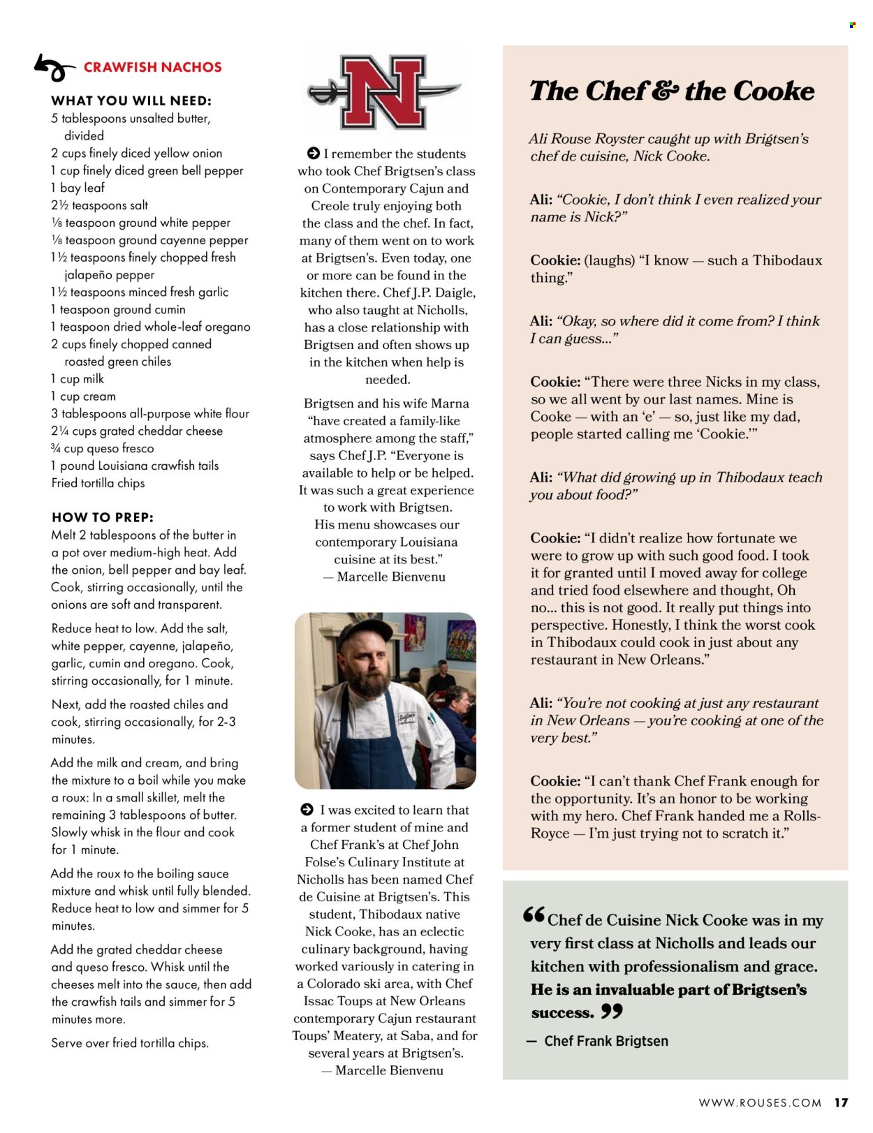 Rouses Magazine: The Chefs Issue - Spring 2026 - Page 19