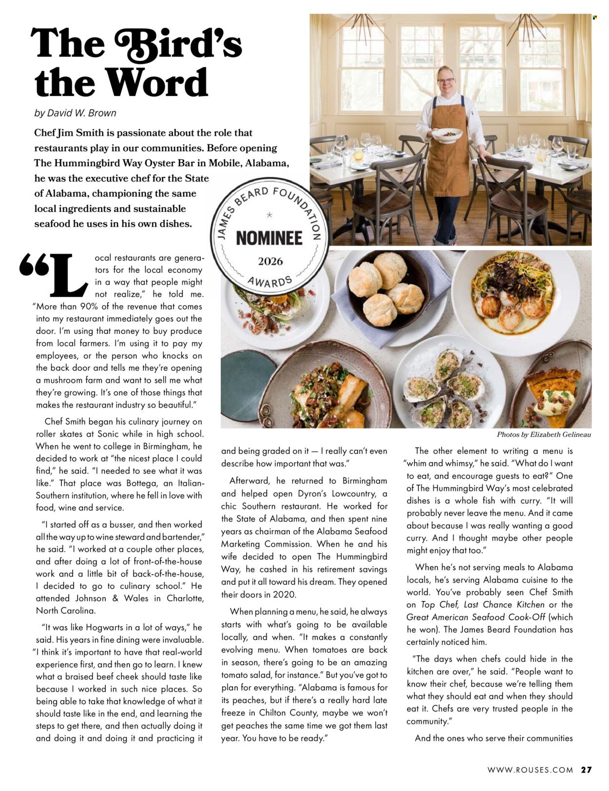 Rouses Magazine: The Chefs Issue - Spring 2026 - Page 29
