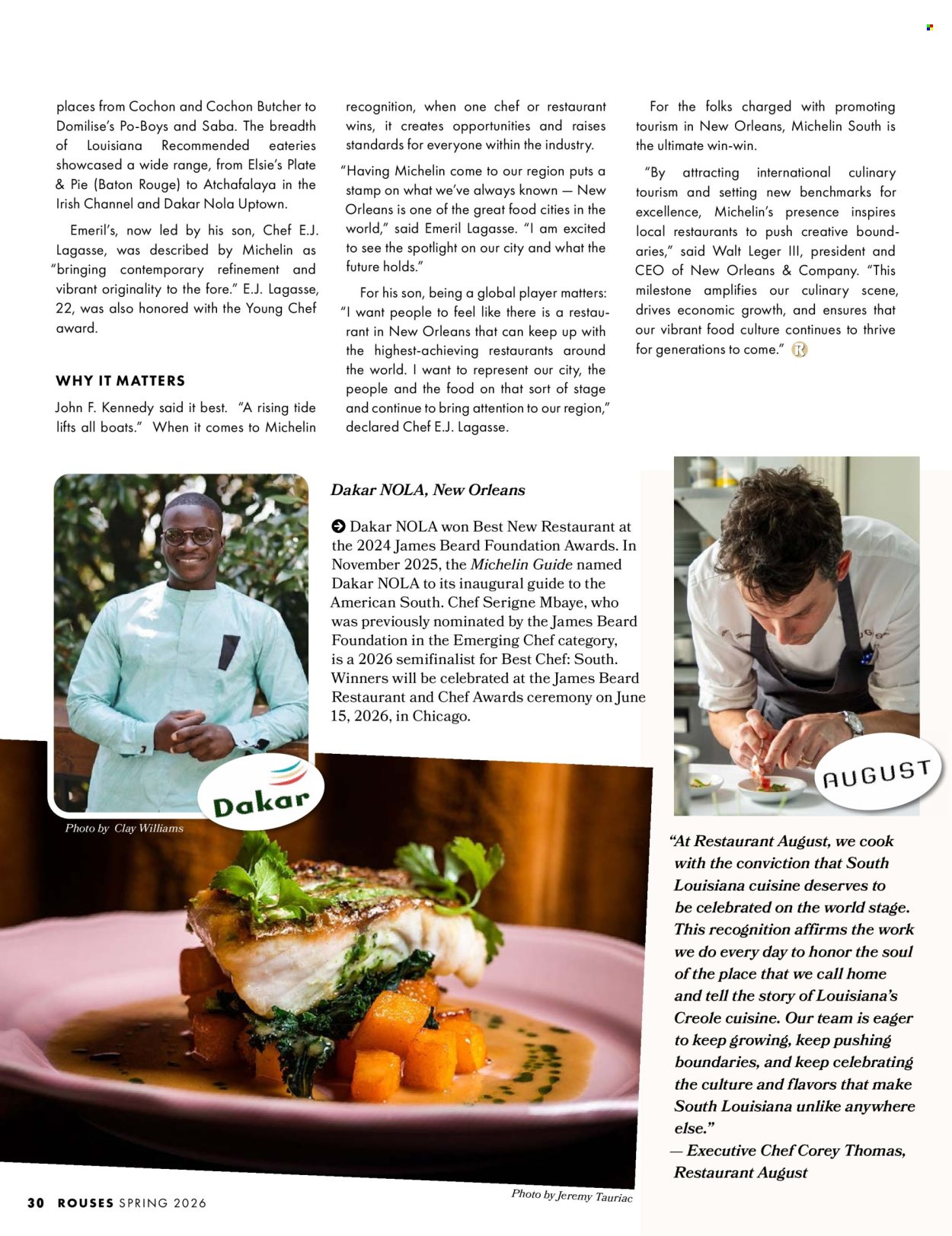 Rouses Magazine: The Chefs Issue - Spring 2026 - Page 32