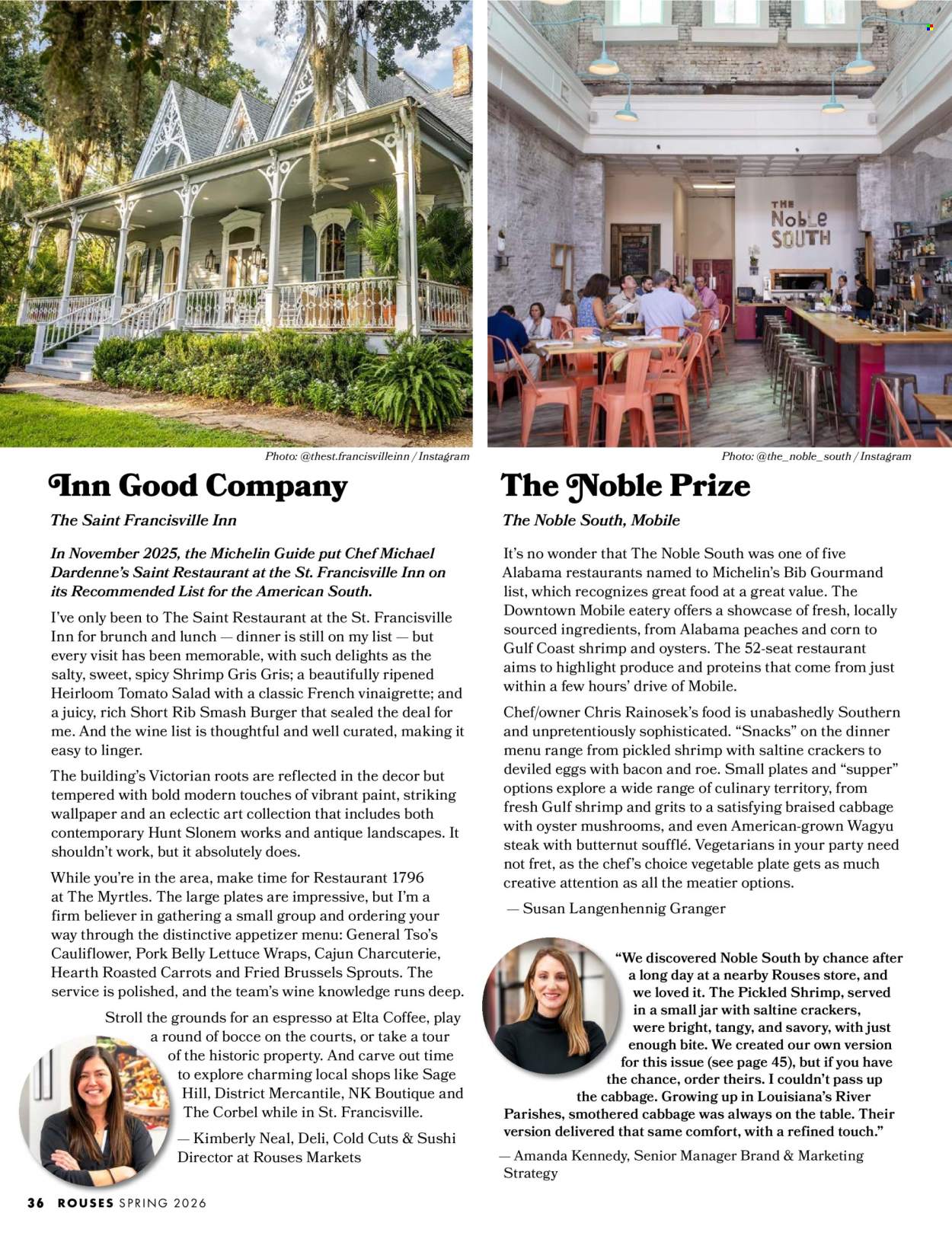 Rouses Magazine: The Chefs Issue - Spring 2026 - Page 38