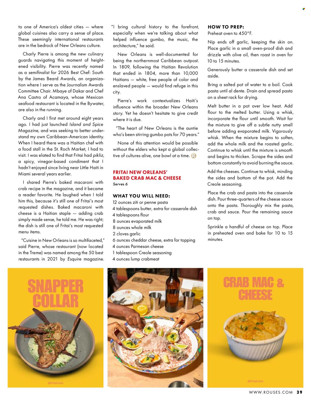 Rouses Magazine: The Chefs Issue - Spring 2026 - Page 41