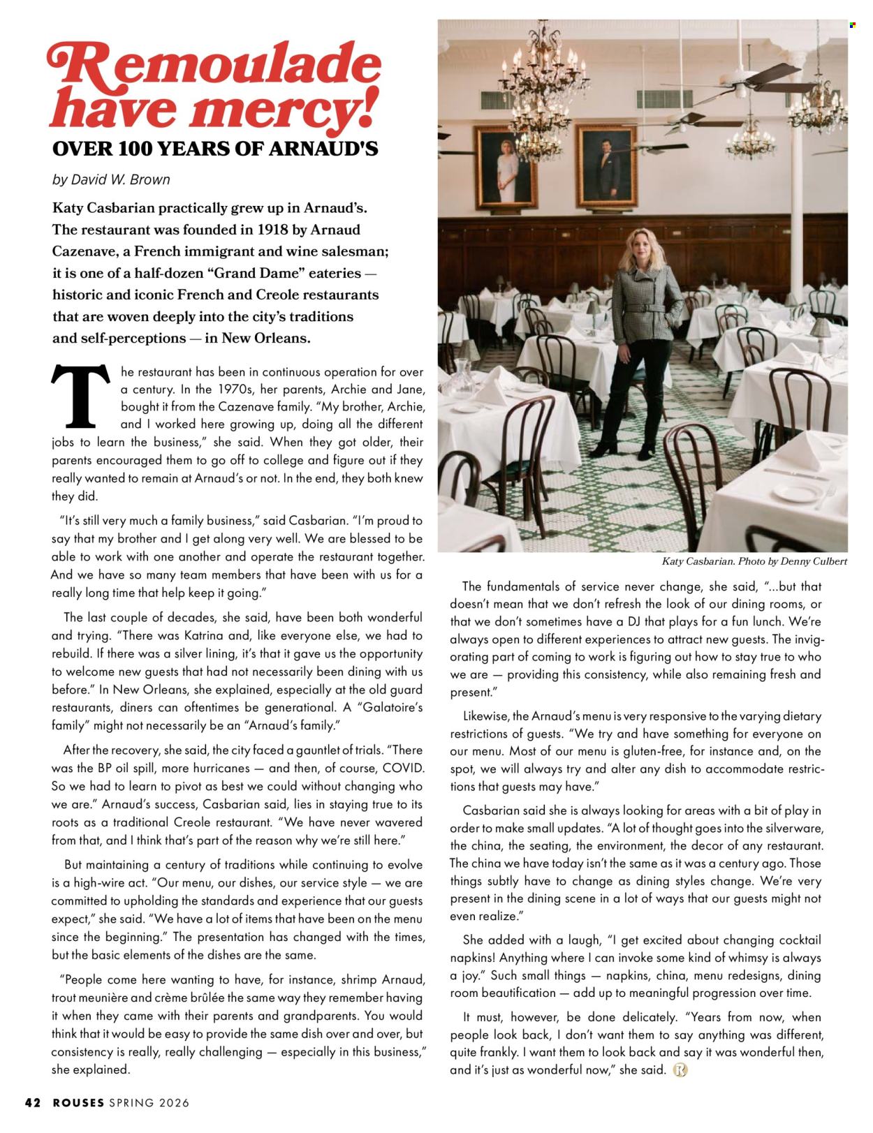 Rouses Magazine: The Chefs Issue - Spring 2026 - Page 44