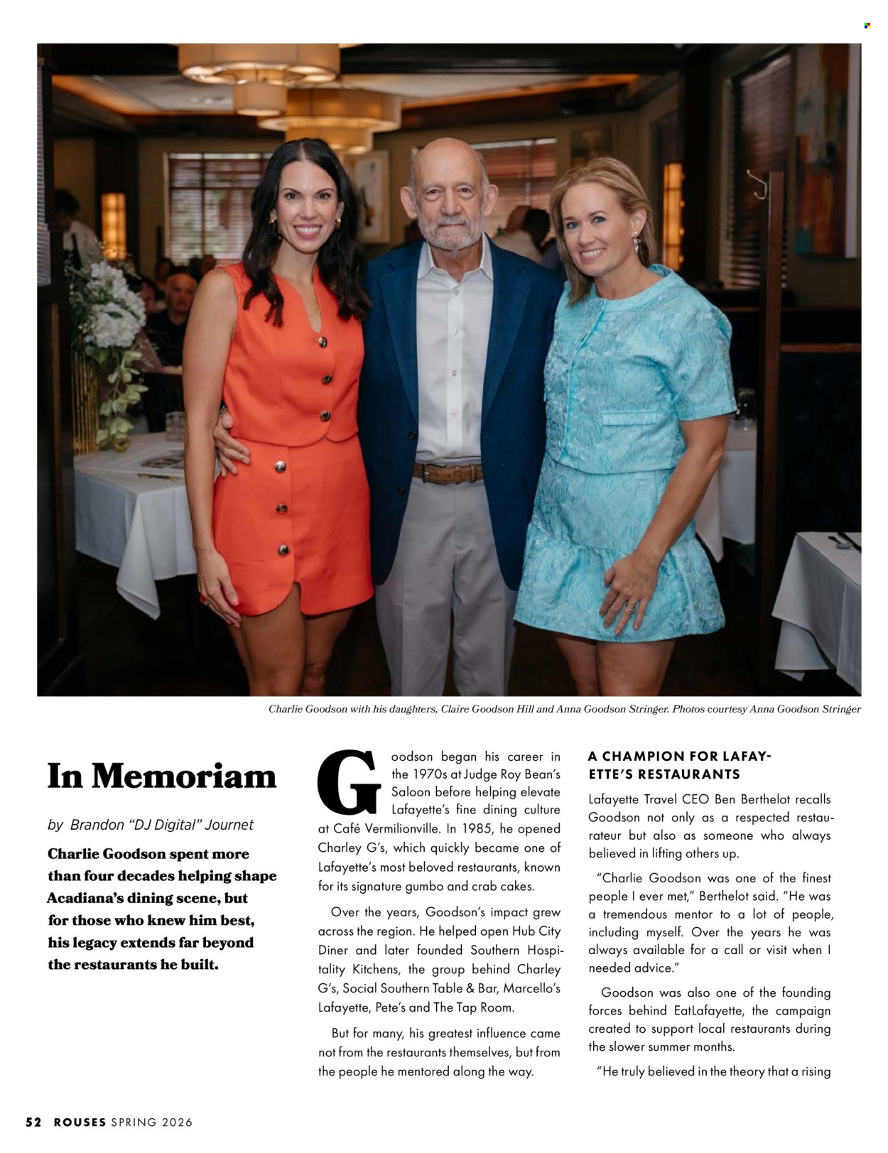 Rouses Magazine: The Chefs Issue - Spring 2026 - Page 54