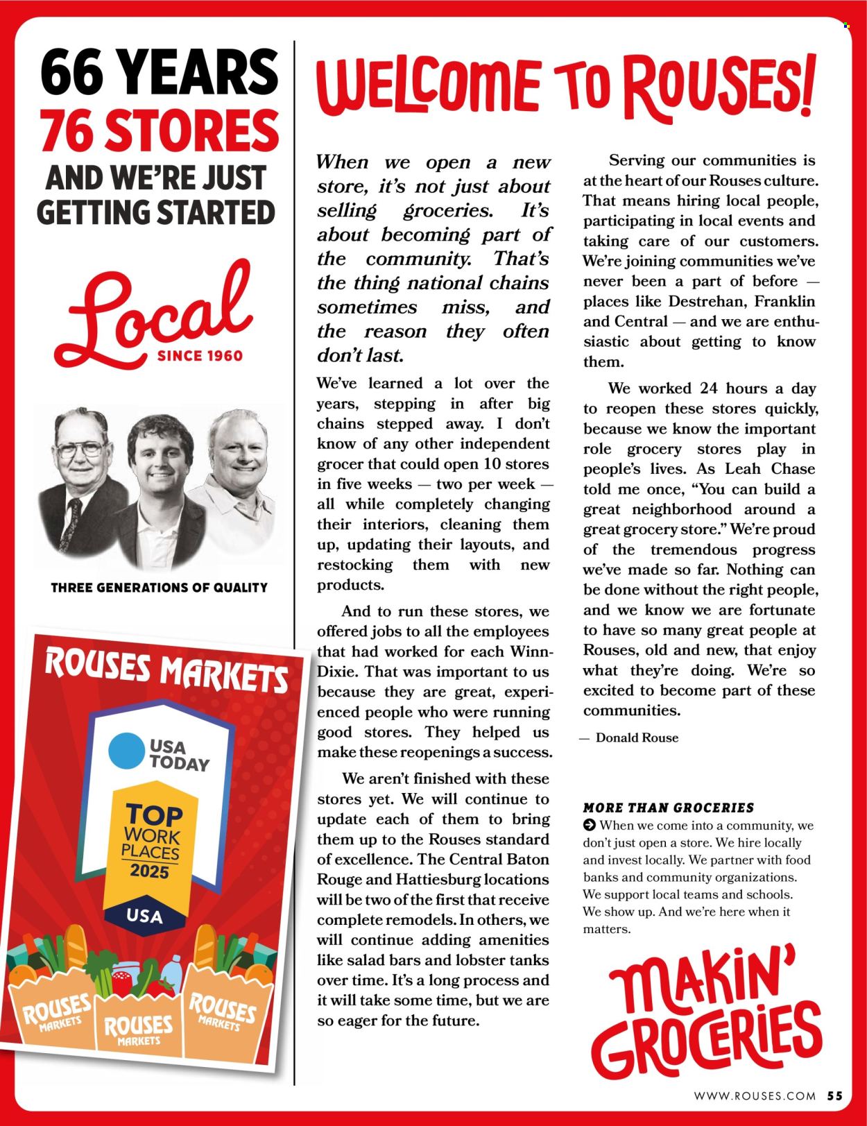 Rouses Magazine: The Chefs Issue - Spring 2026 - Page 57