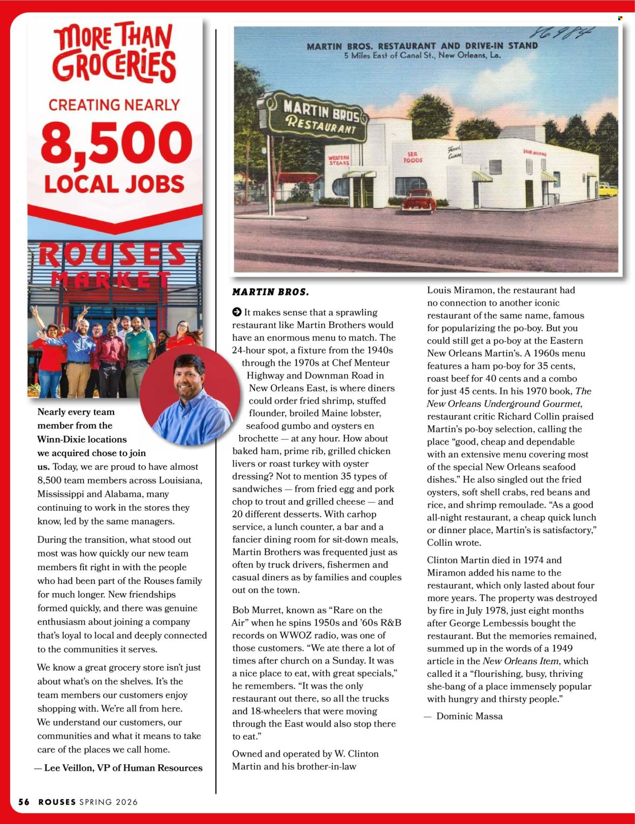 Rouses Magazine: The Chefs Issue - Spring 2026 - Page 58