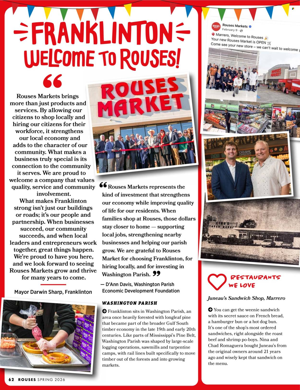 Rouses Magazine: The Chefs Issue - Spring 2026 - Page 64