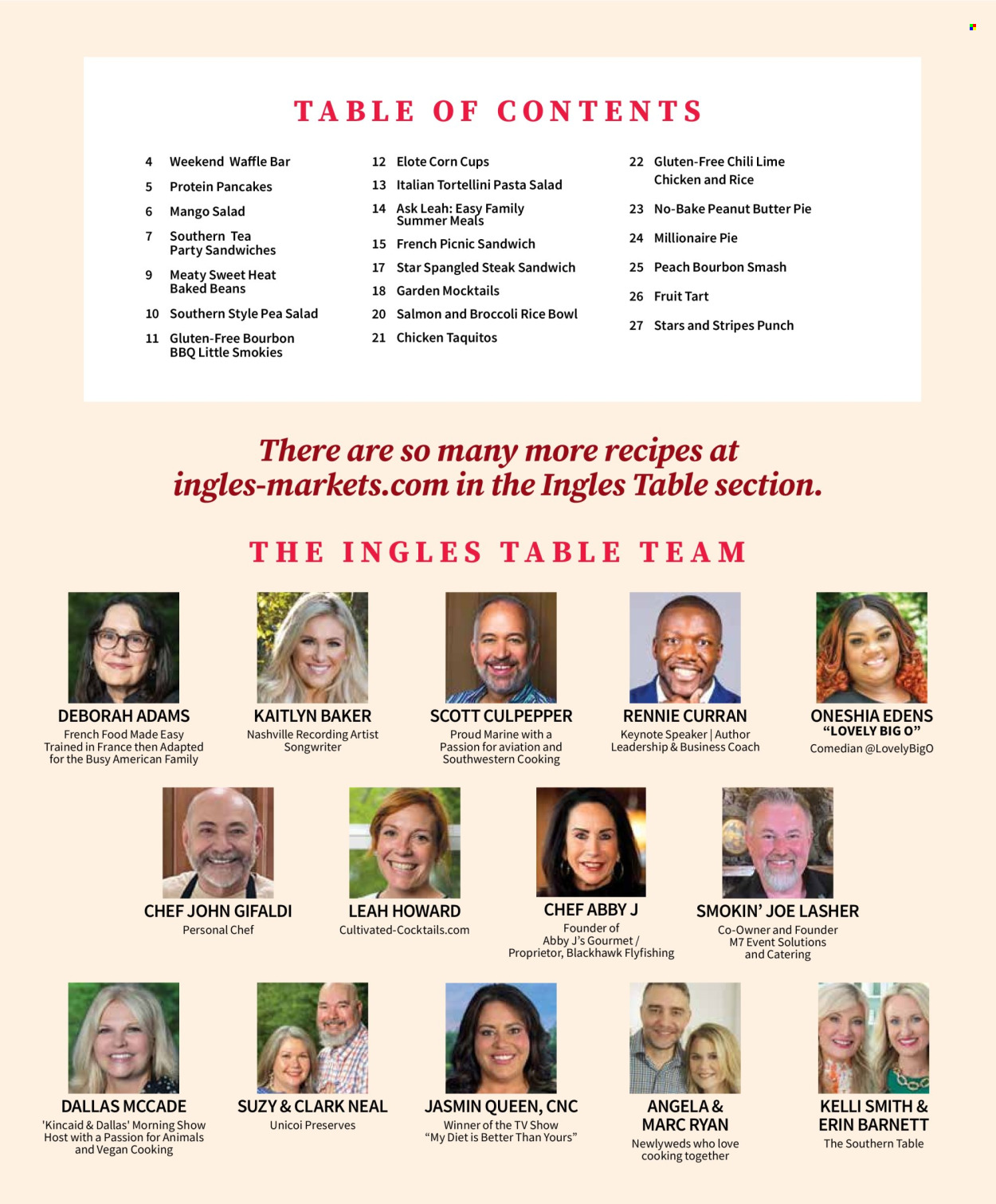 Ingles Table Magazine - Spring/Summer 2026 - Page 3