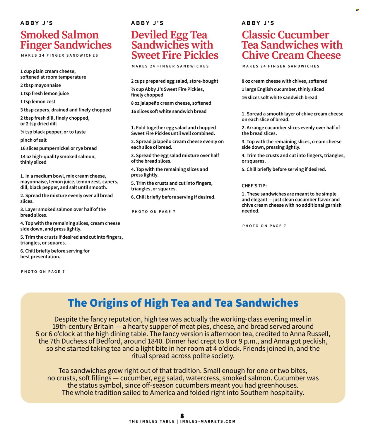 Ingles Table Magazine - Spring/Summer 2026 - Page 8