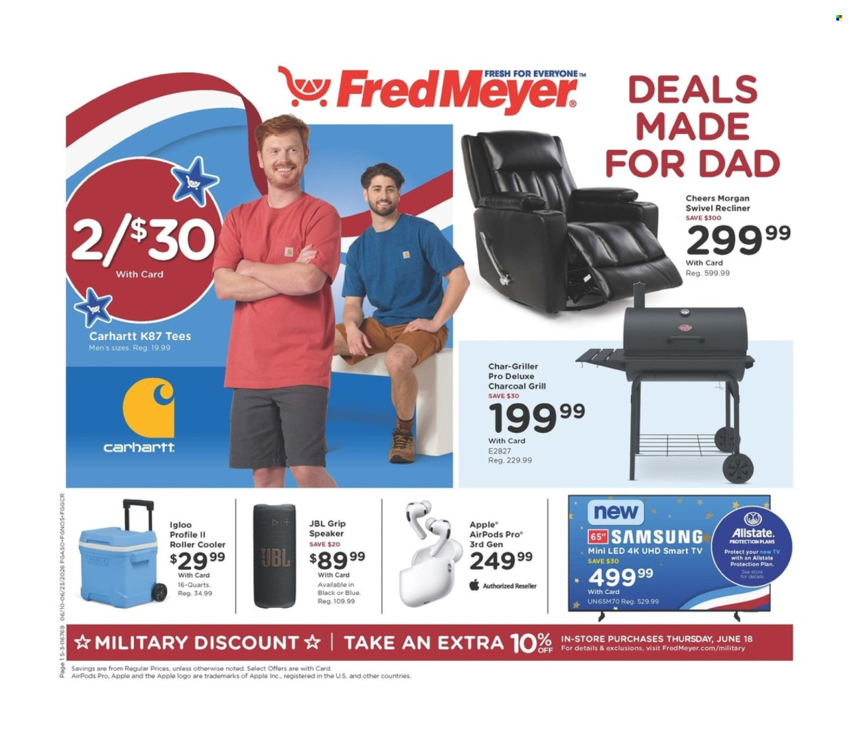 Fred Meyer Home & Apparel Ad - Page 1