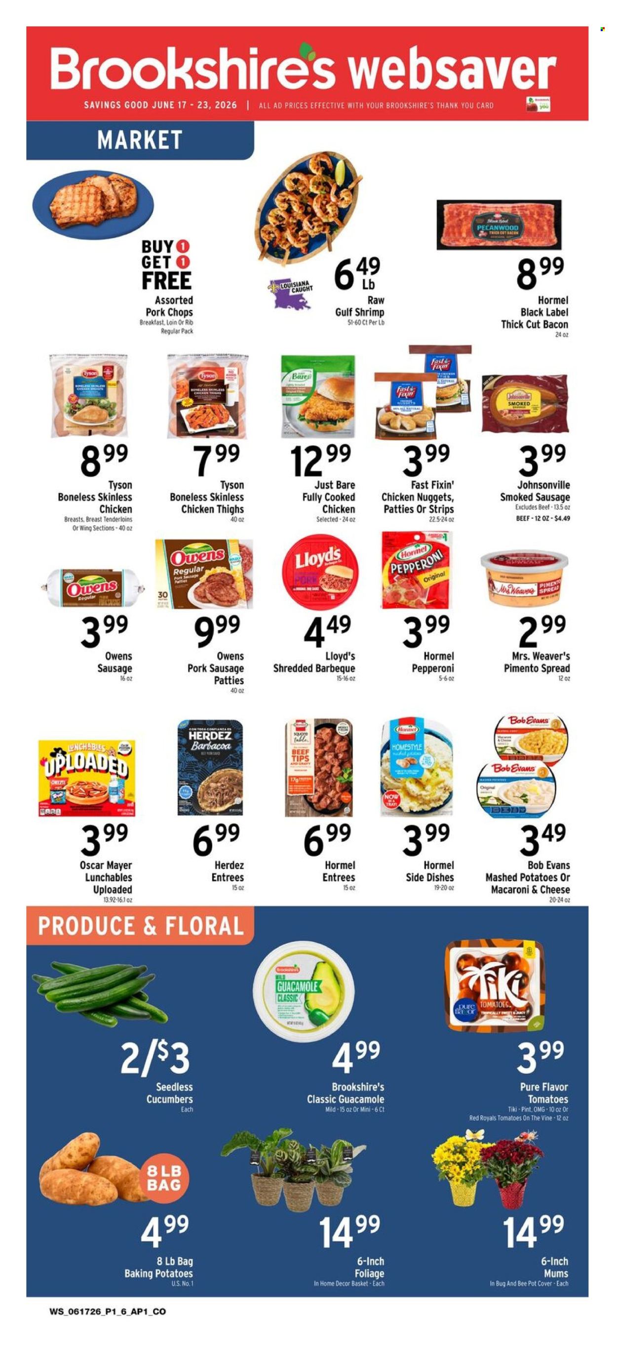 Brookshire's Websaver Ad - Page 1