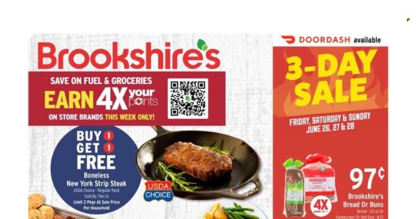 Brookshire's current Flyer online