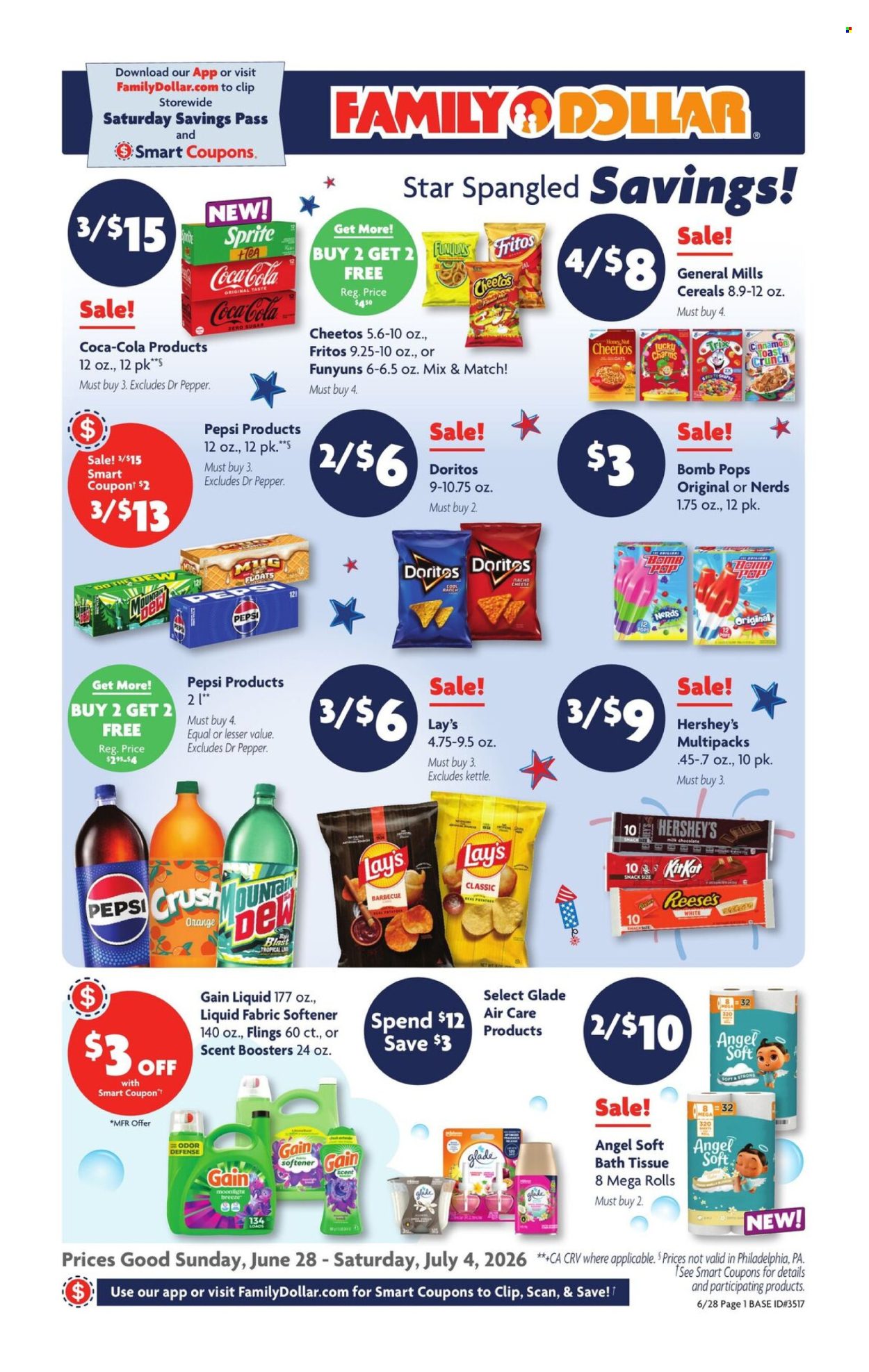 Family Dollar Star Spangled Savings - Page 1