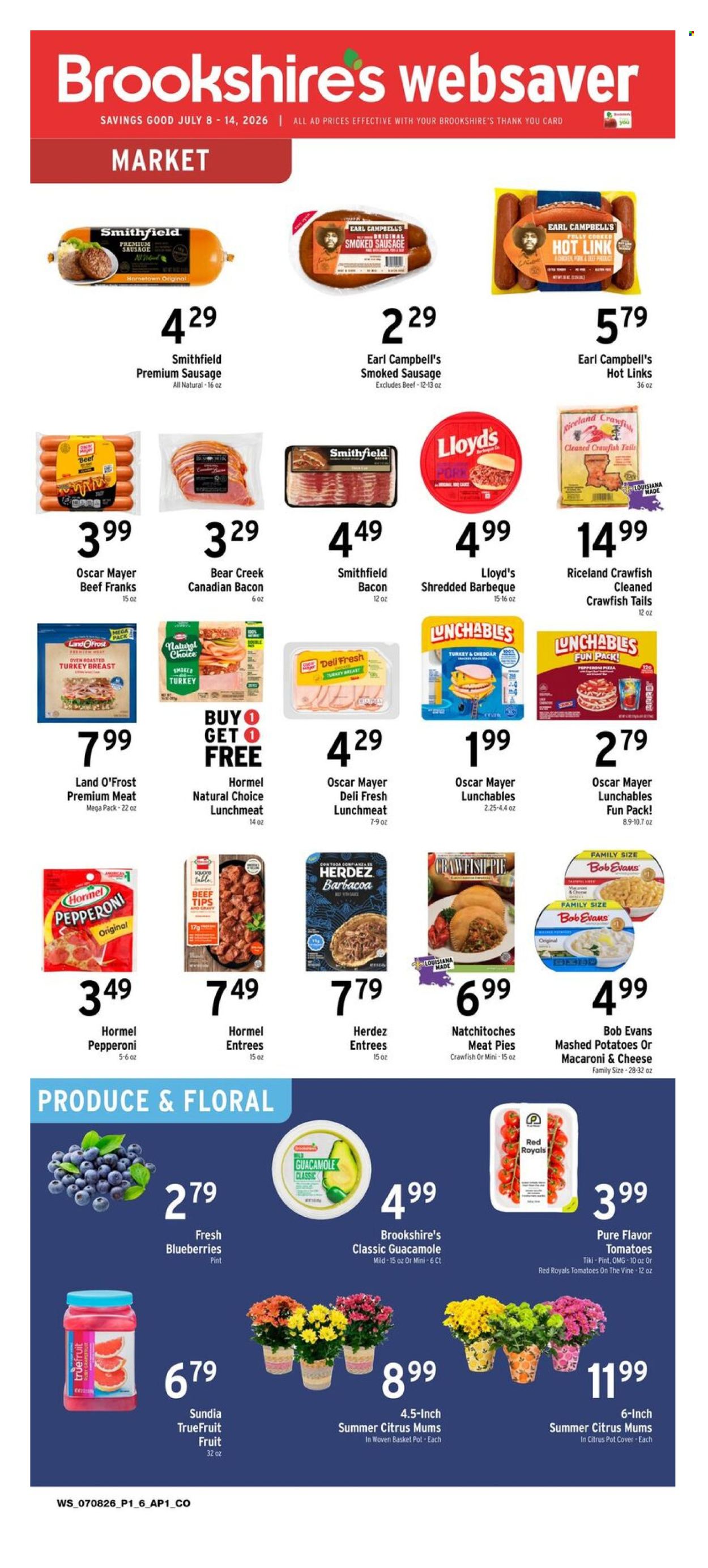 Brookshire's Websaver Ad - Page 1