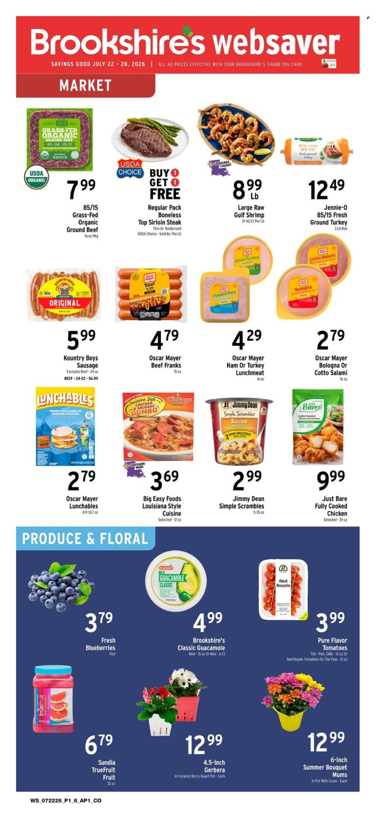 Brookshire's Websaver Ad - Page 1