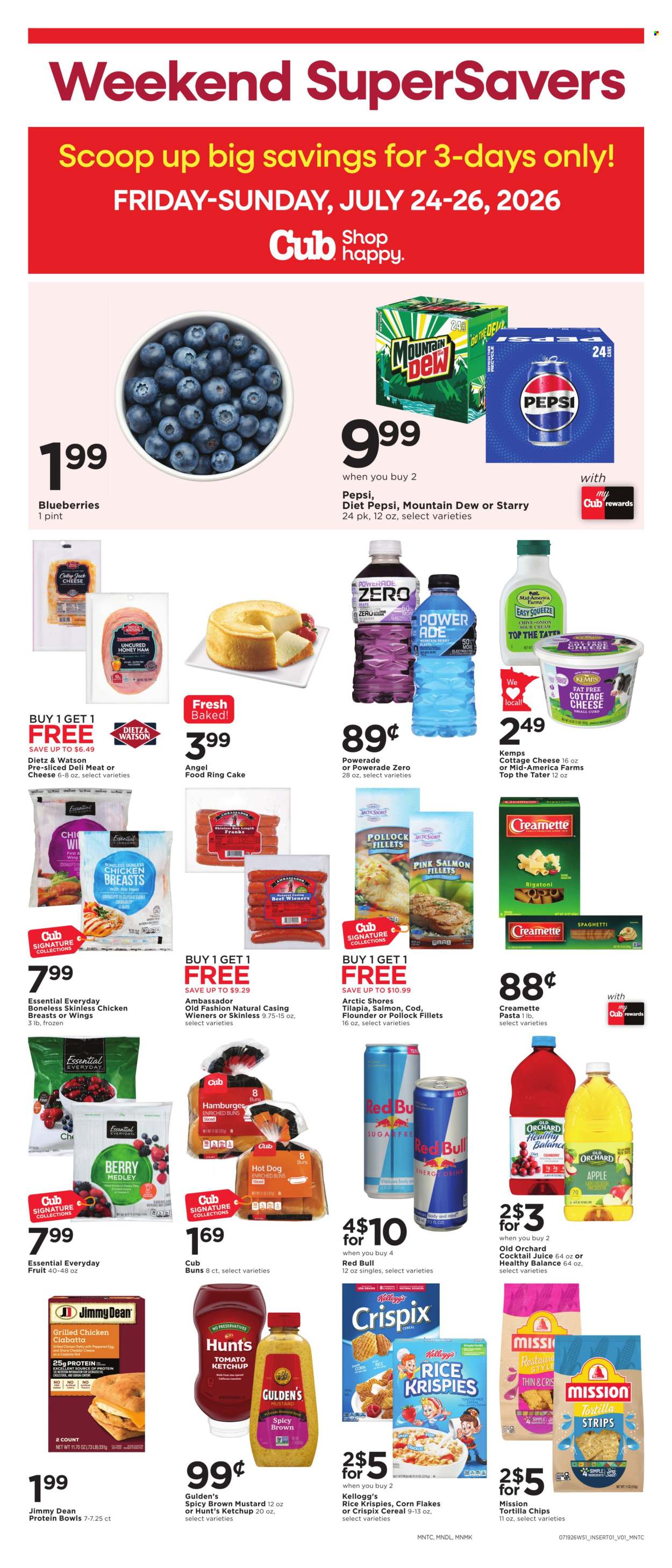 Cub Foods Weekend Supersavers - Page 1