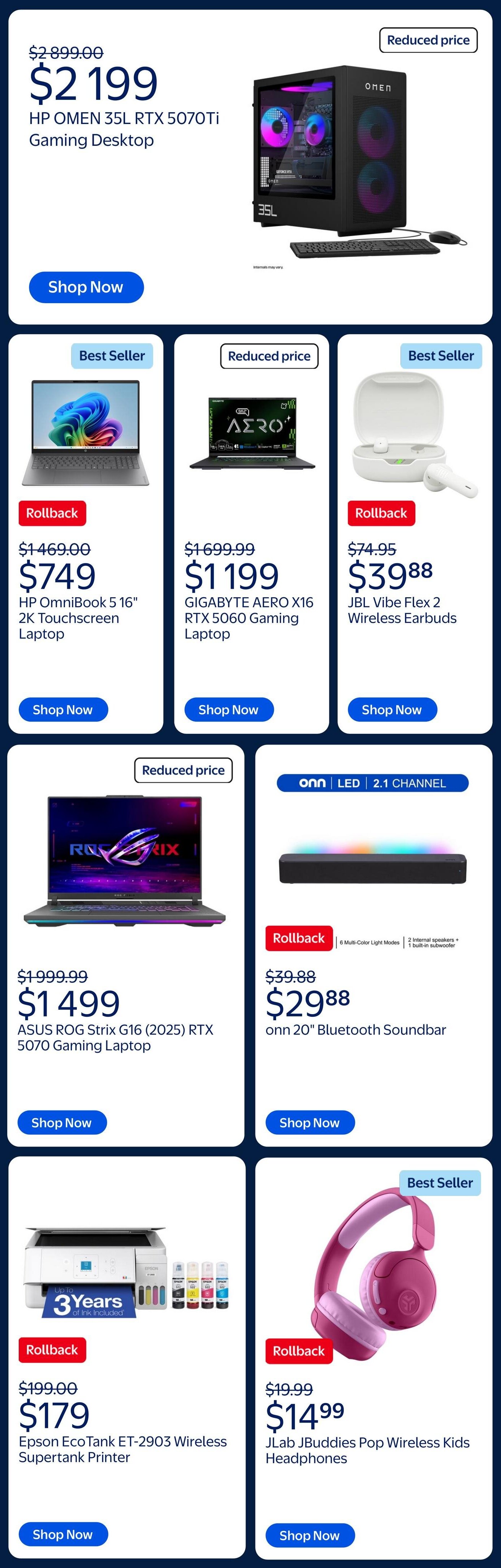 Walmart Rollbacks & More Savings - Page 7