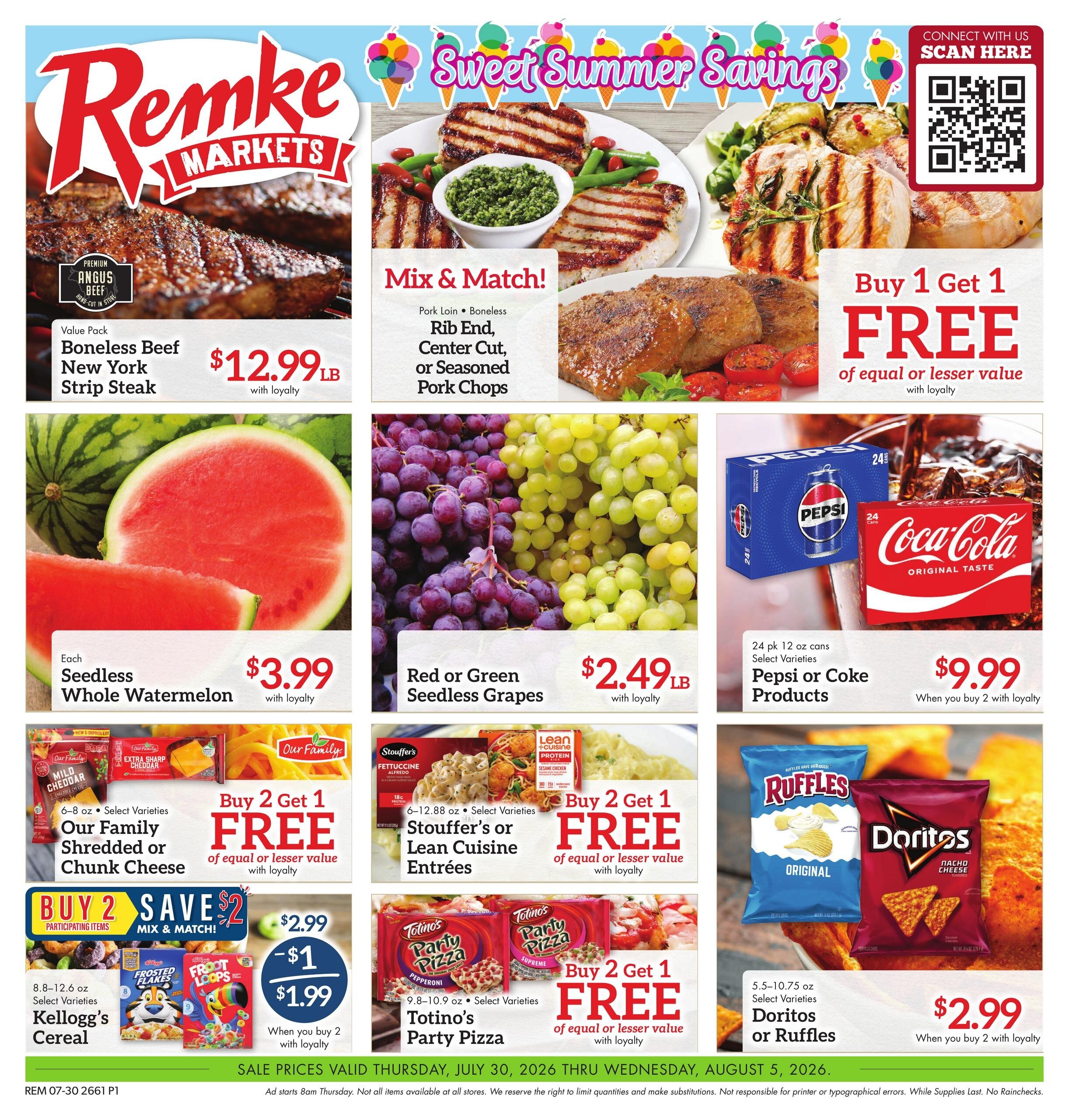 Remke Markets Ad - Page 1