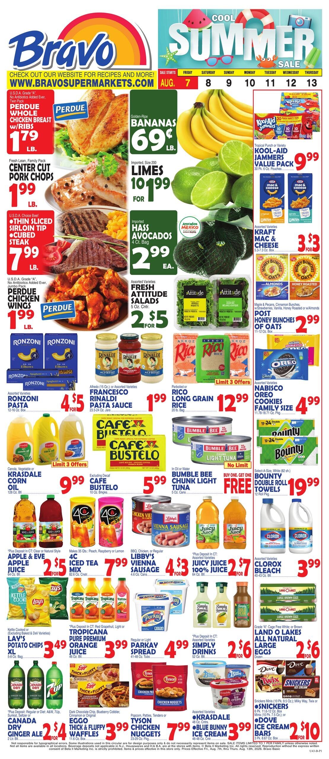 Bravo Supermarkets - Flyer Specials - Page 1