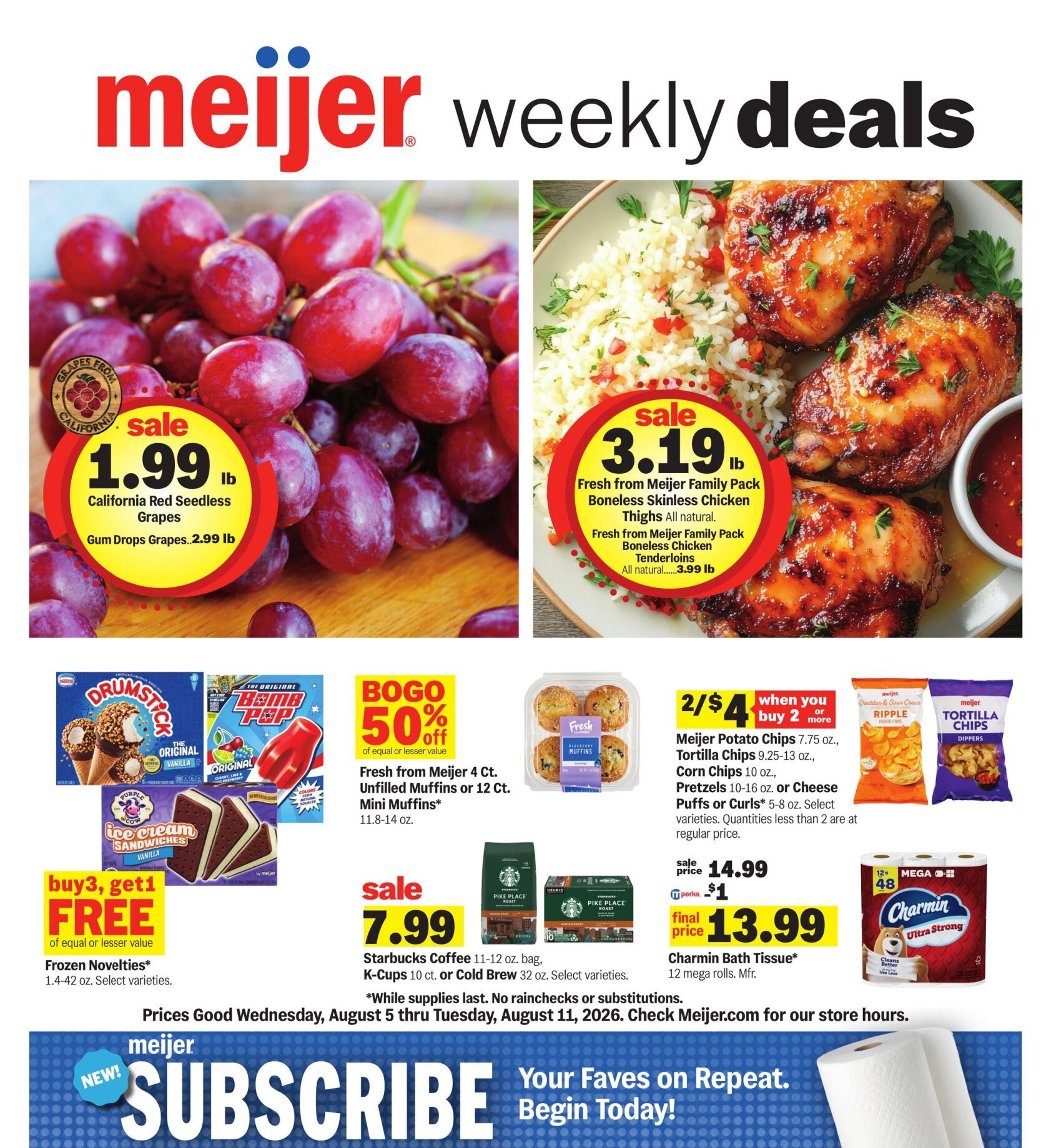 Meijer - Weekly Ad - Page 1