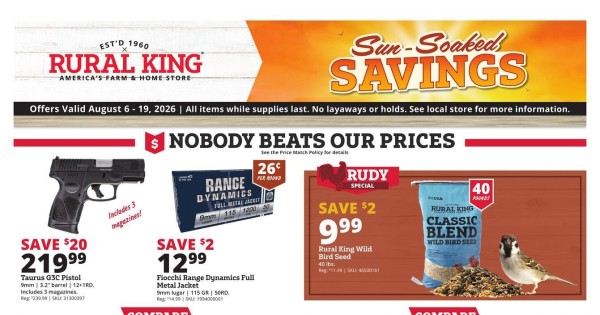 Rural King current Flyer online