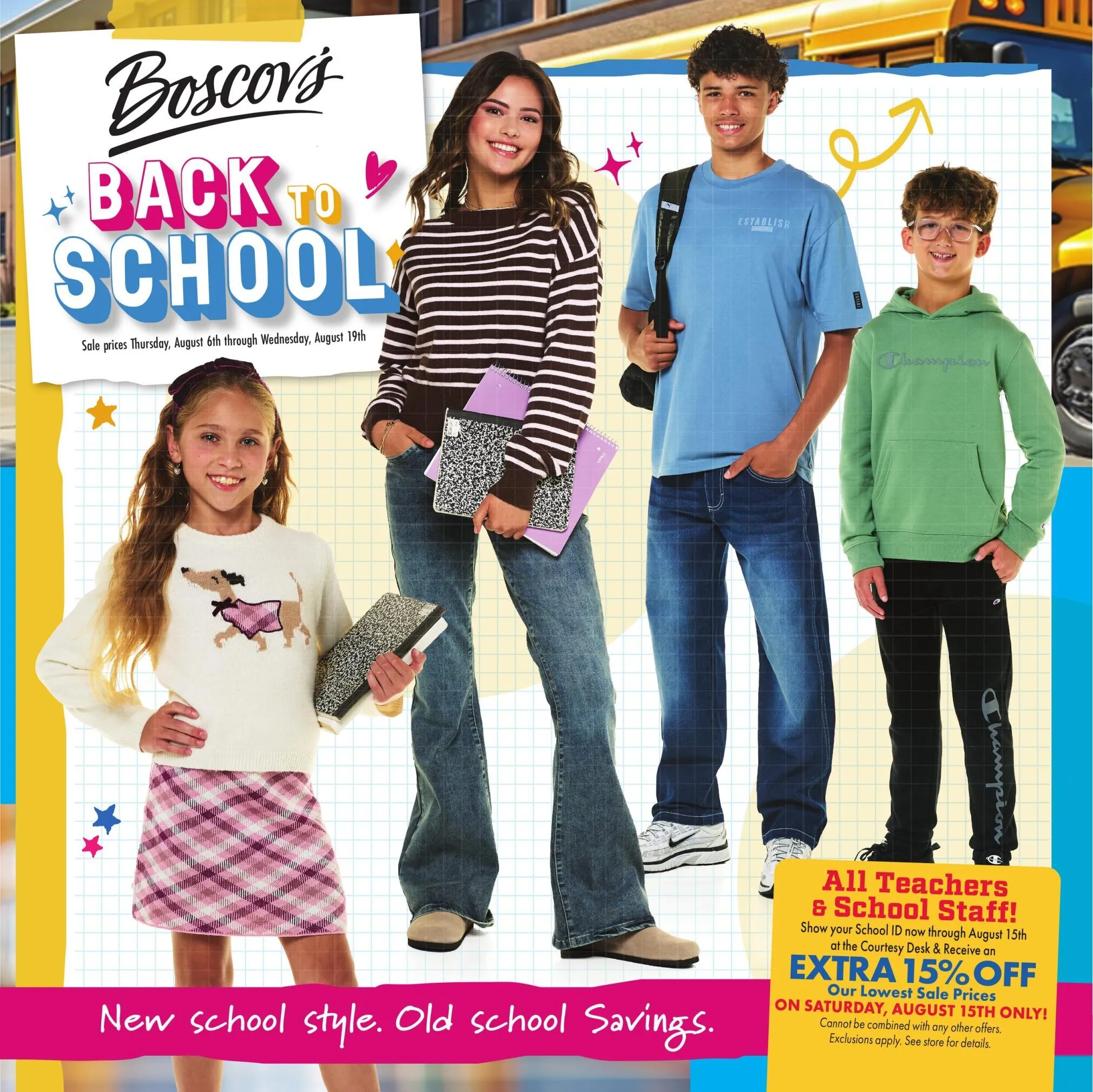 Boscov's Back to School Savings - Page 1