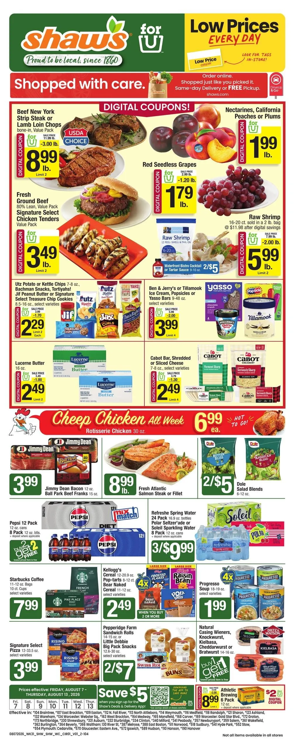 Shaws Ad - Page 1