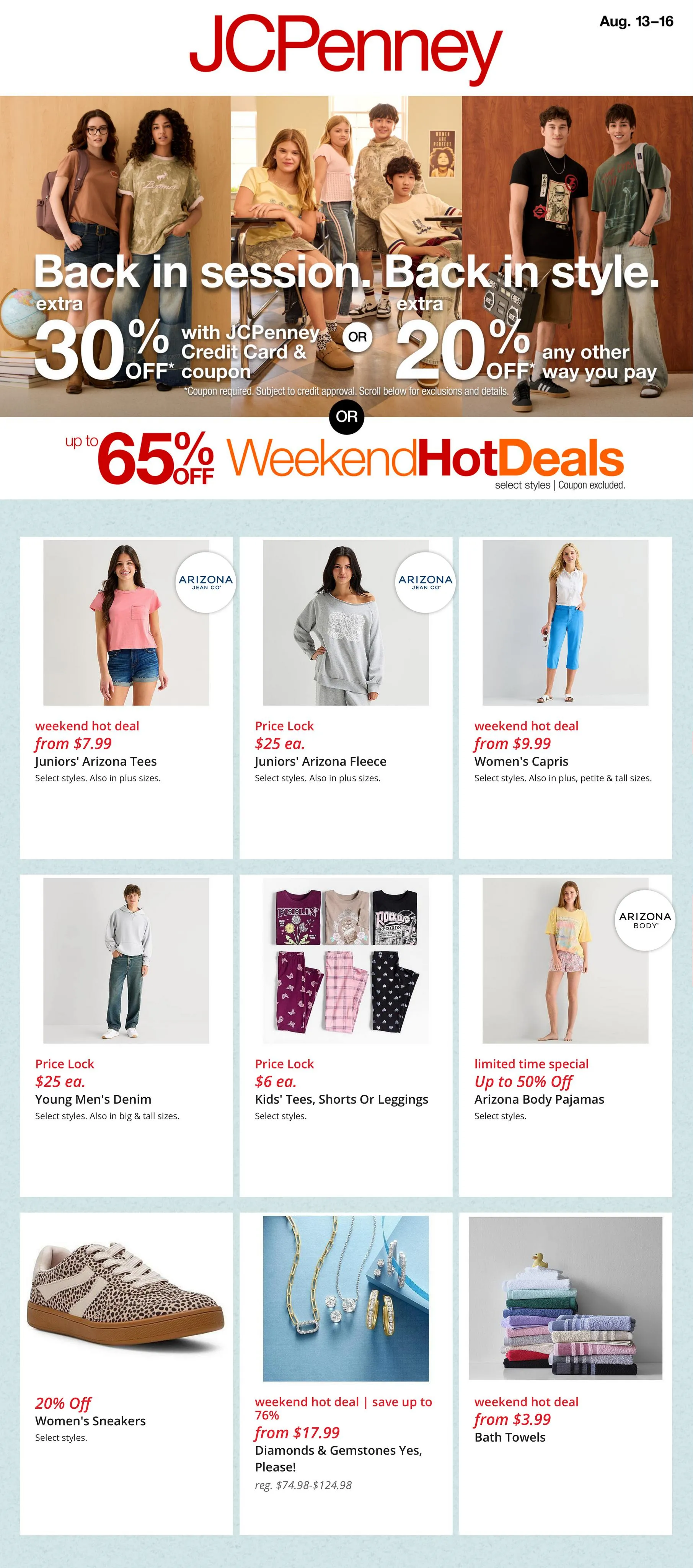 JCPenney Weekend Hot Deals - Page 1