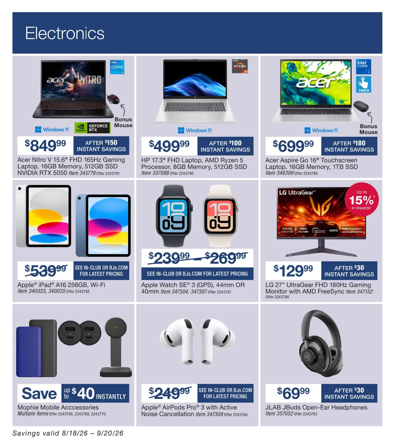 BJ's Wholesale Club - Smart Savings - Page 34