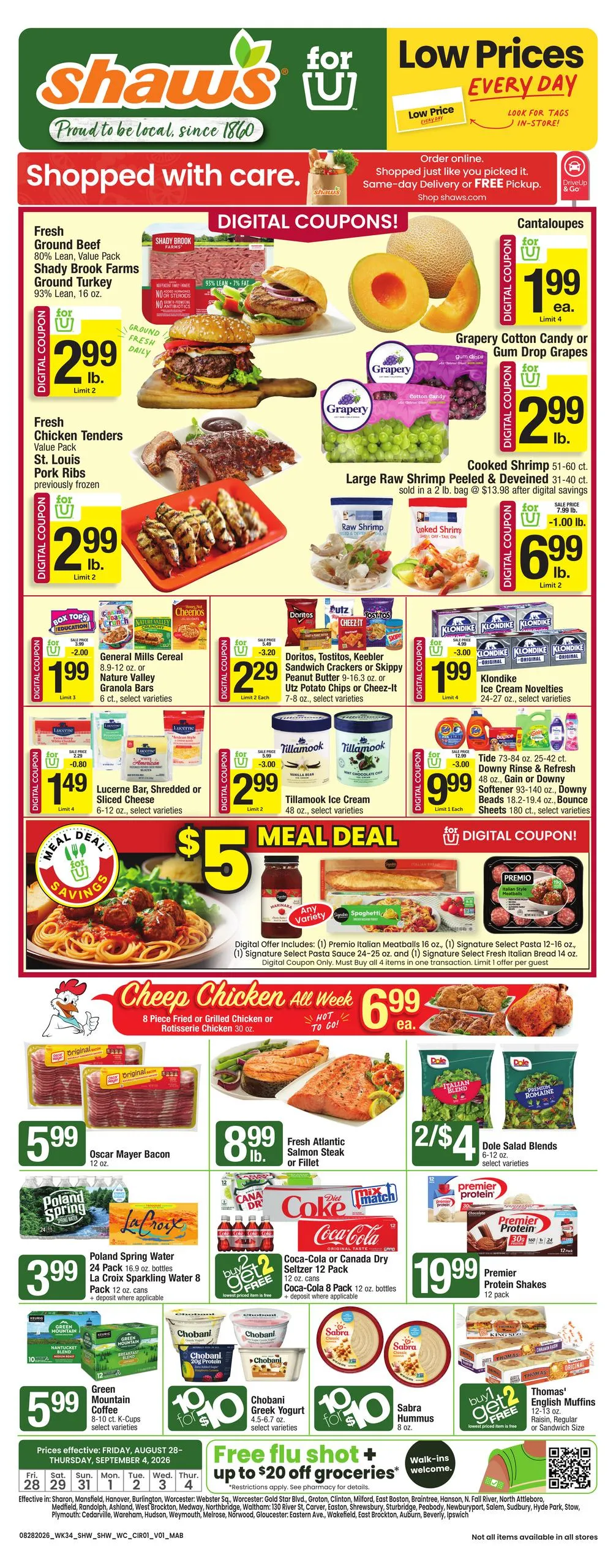 Shaws Weekly Ad - Page 1