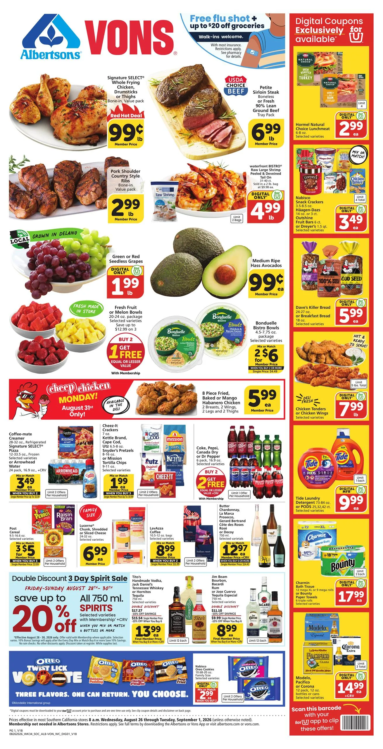 Albertsons + Vons Ad - Page 1