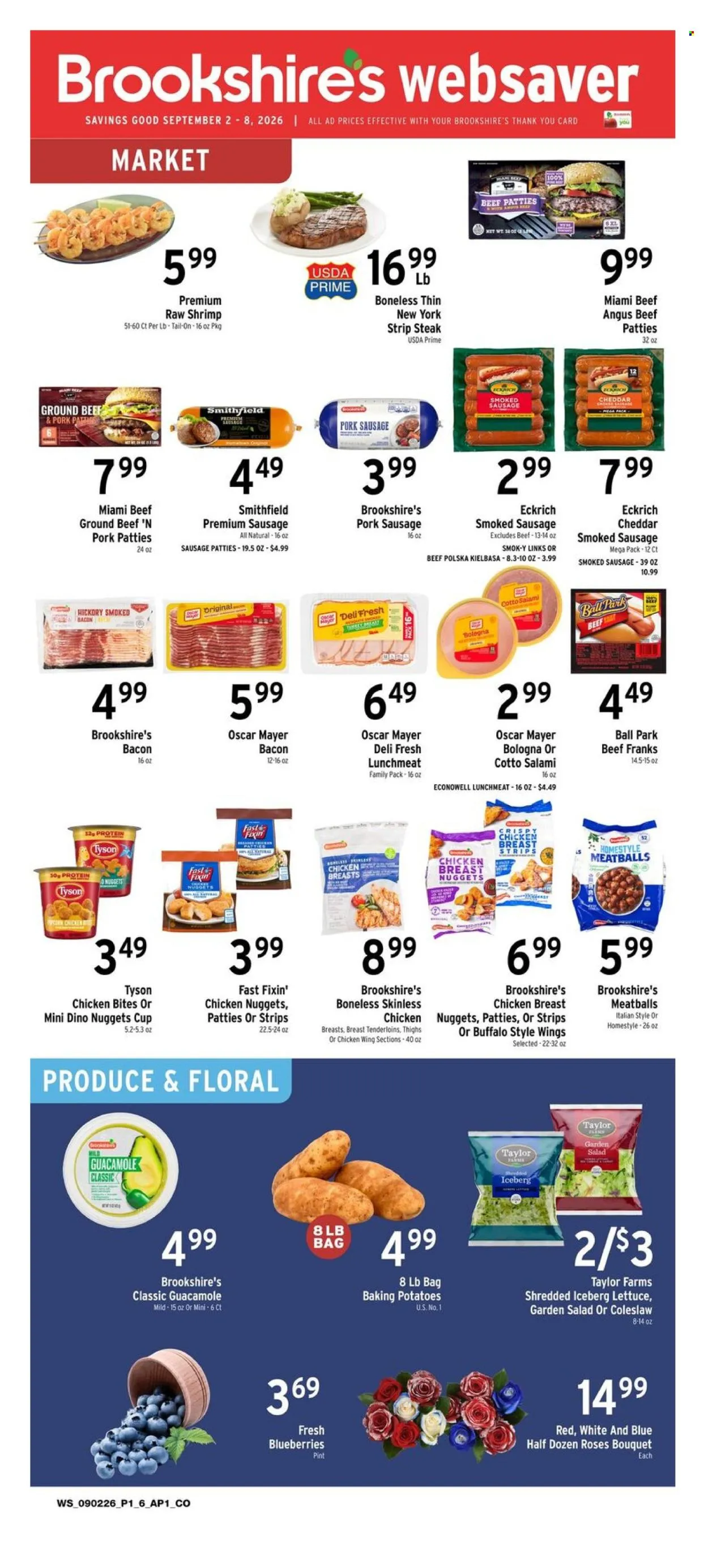 Brookshire's Websaver Ad - Page 1