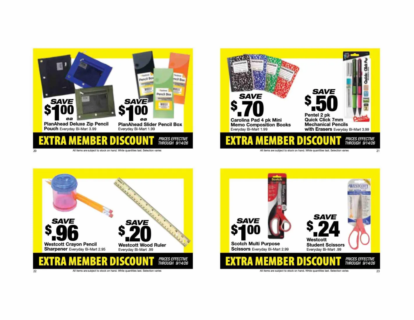 Bi-Mart Book of Values - Page 30