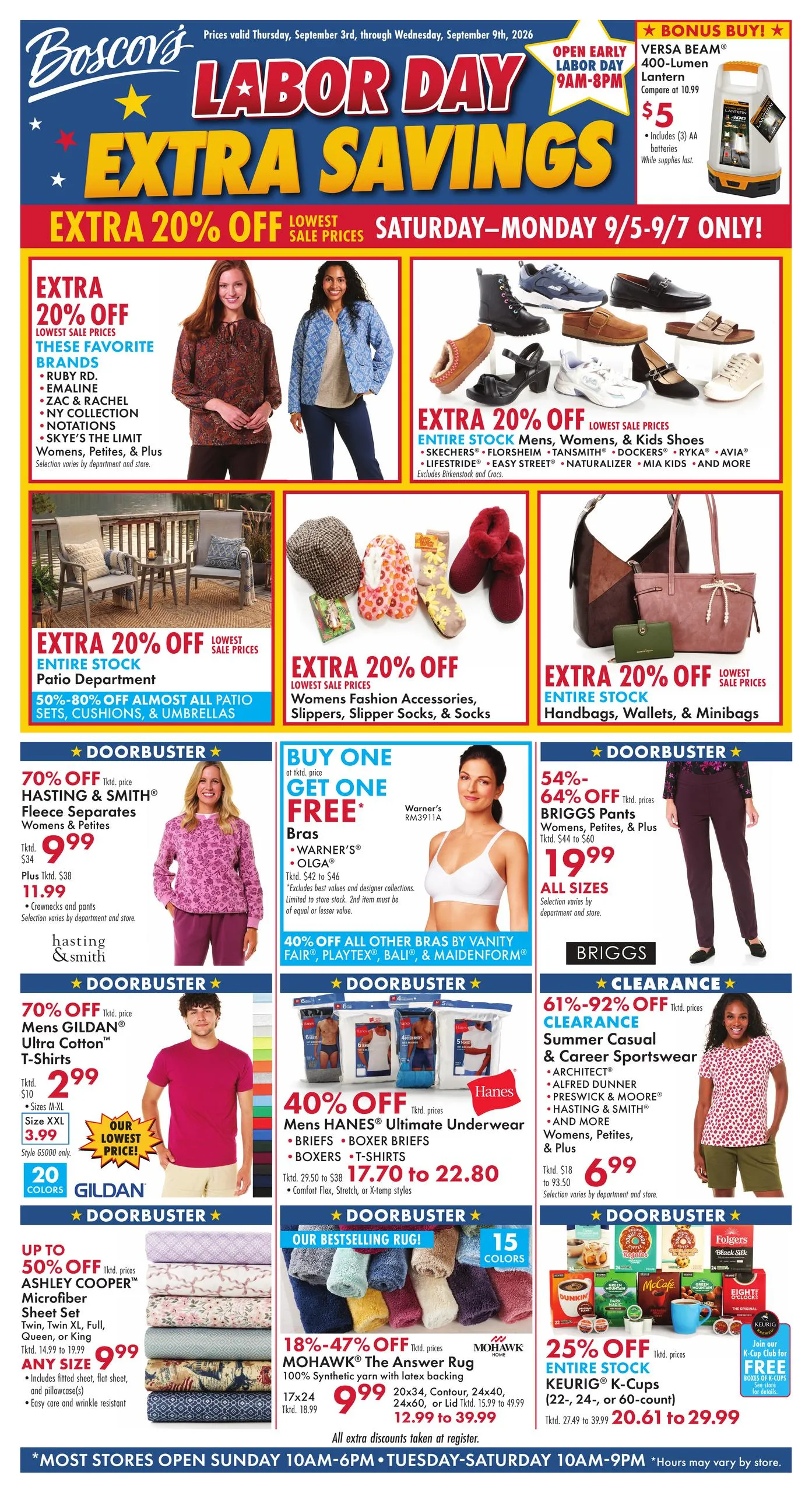 Boscov's - Flyer Specials - Page 1