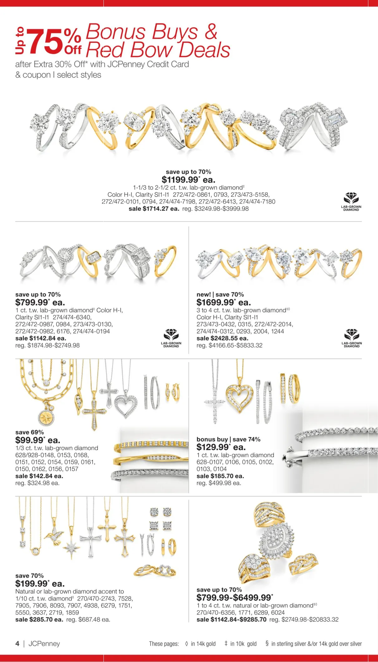 JCPenney Billion Dollar Jewelry Sale - Page 3