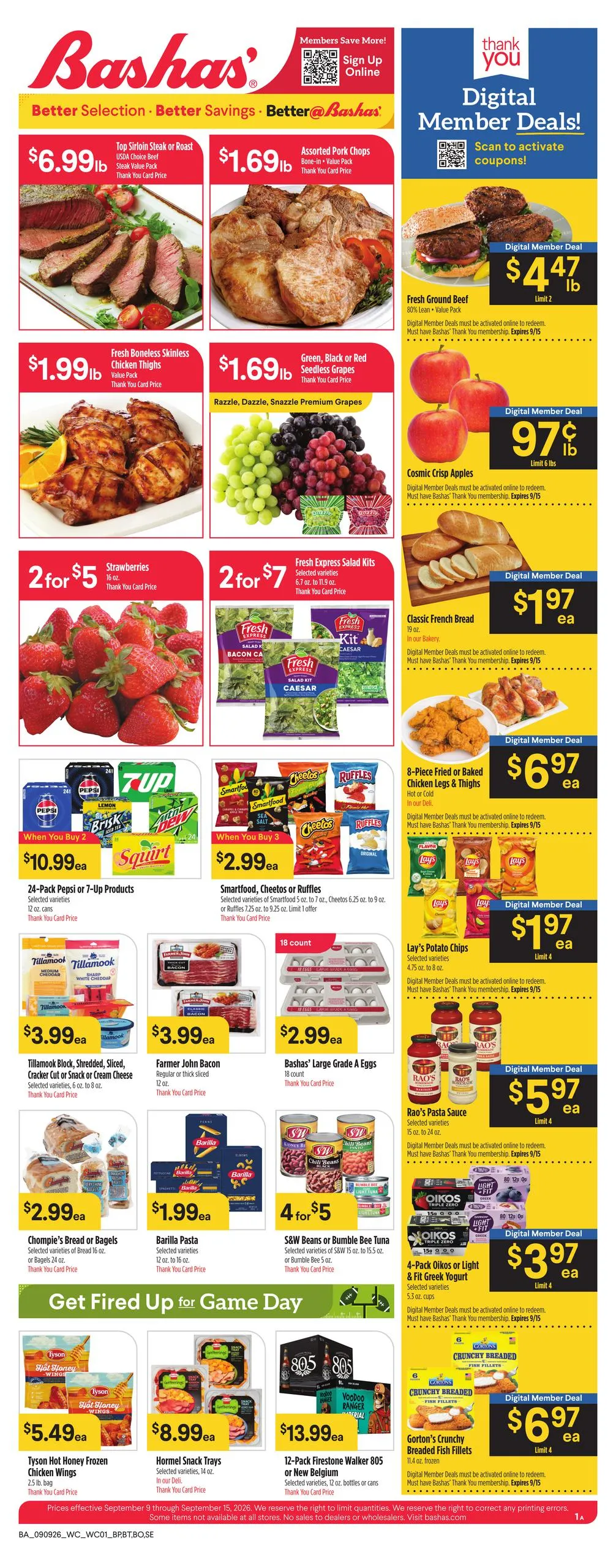 Bashas Weekly Ad - Page 1