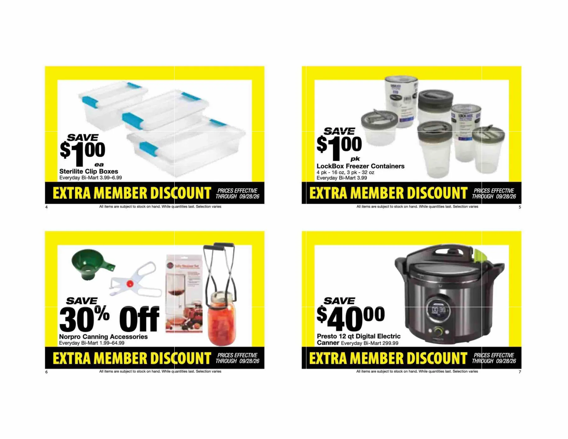 Bi-Mart Big Game Hunting Sales Event - Page 20