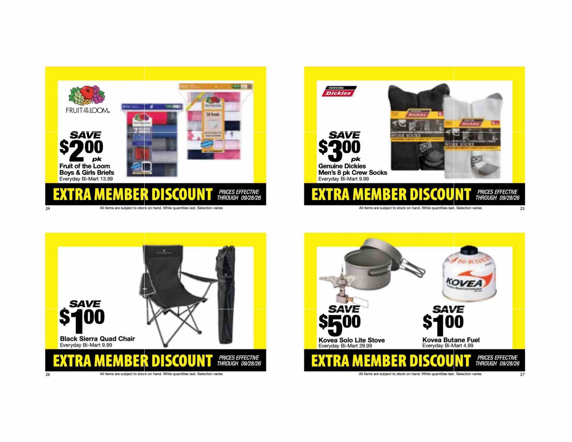 Bi-Mart Big Game Hunting Sales Event - Page 25