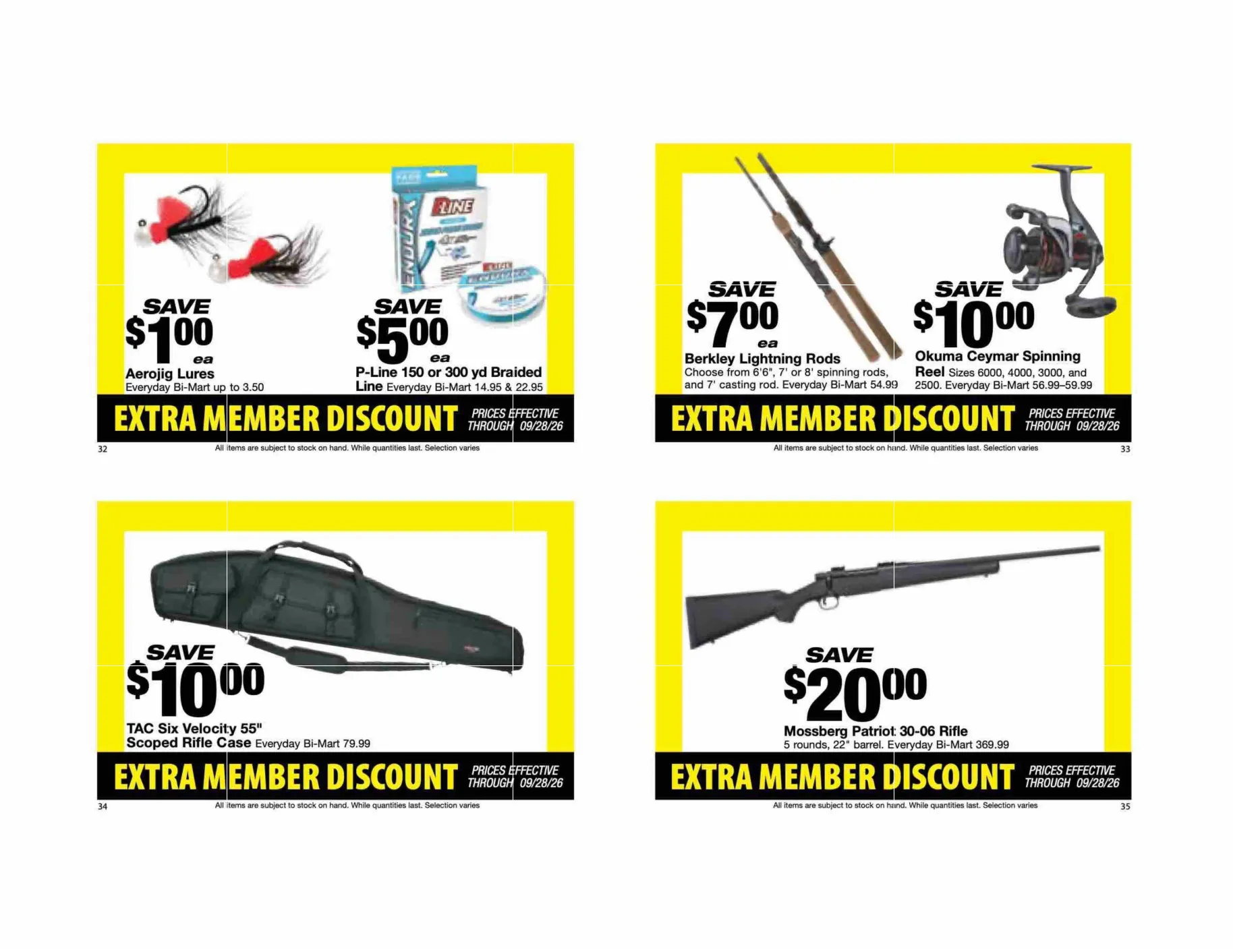 Bi-Mart Big Game Hunting Sales Event - Page 27