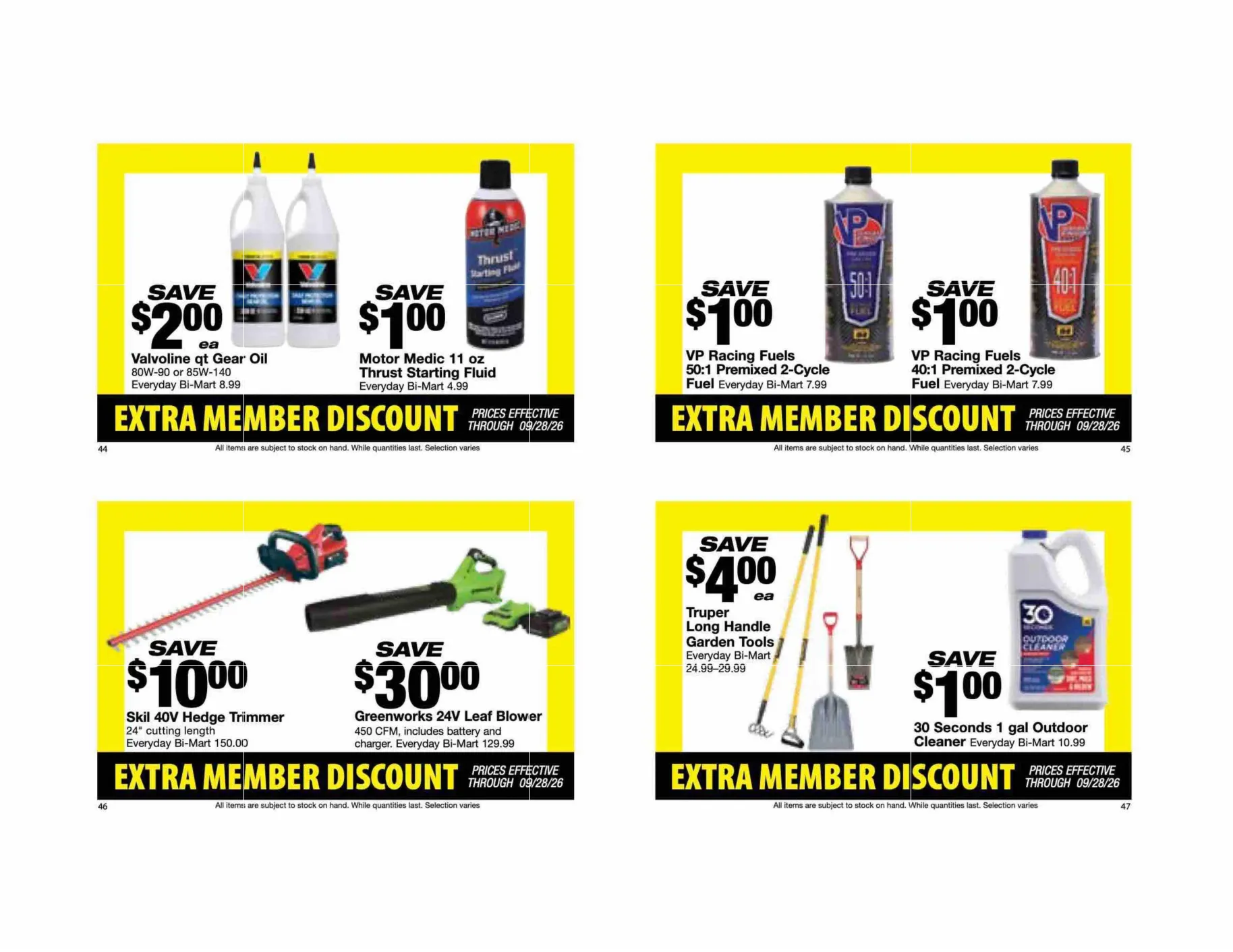 Bi-Mart Big Game Hunting Sales Event - Page 30