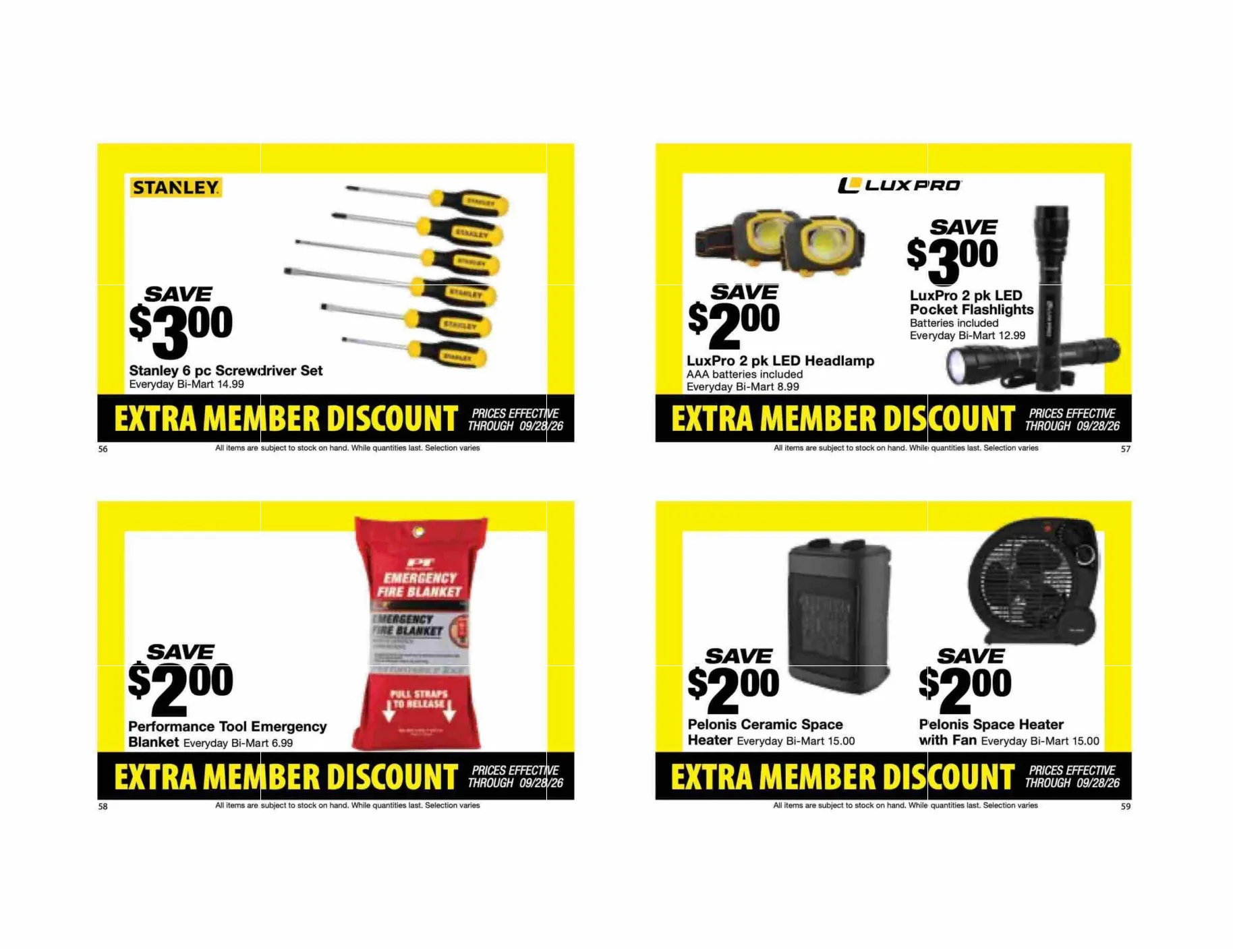 Bi-Mart Big Game Hunting Sales Event - Page 33