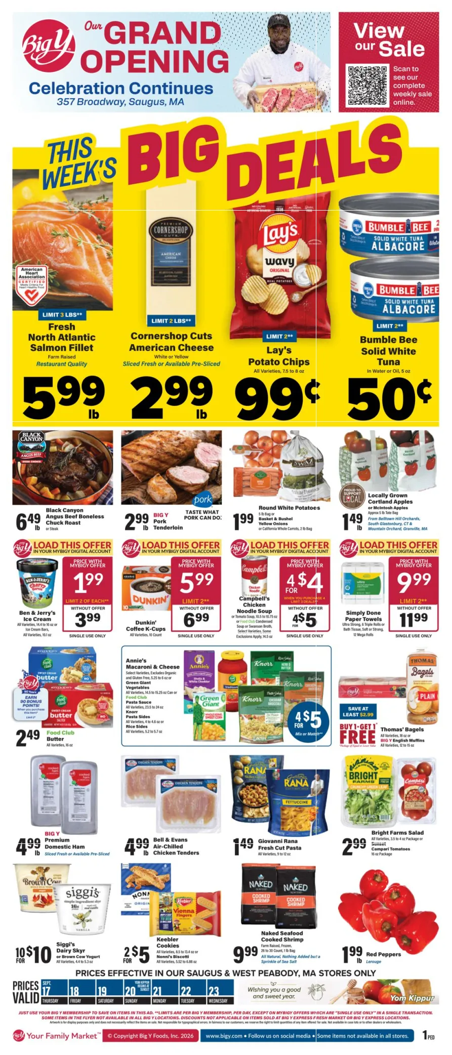 Big Y Weekly Ad - Page 1